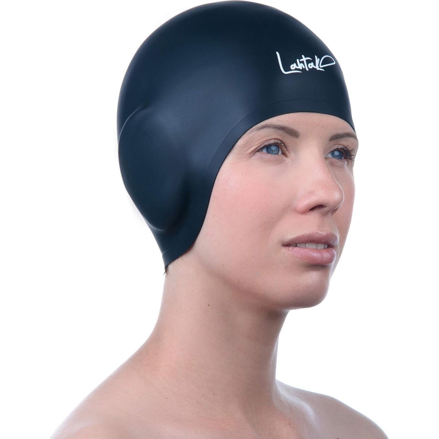 Gorro de Natación 3D Lahtak - Silicona Impermeable Unisex