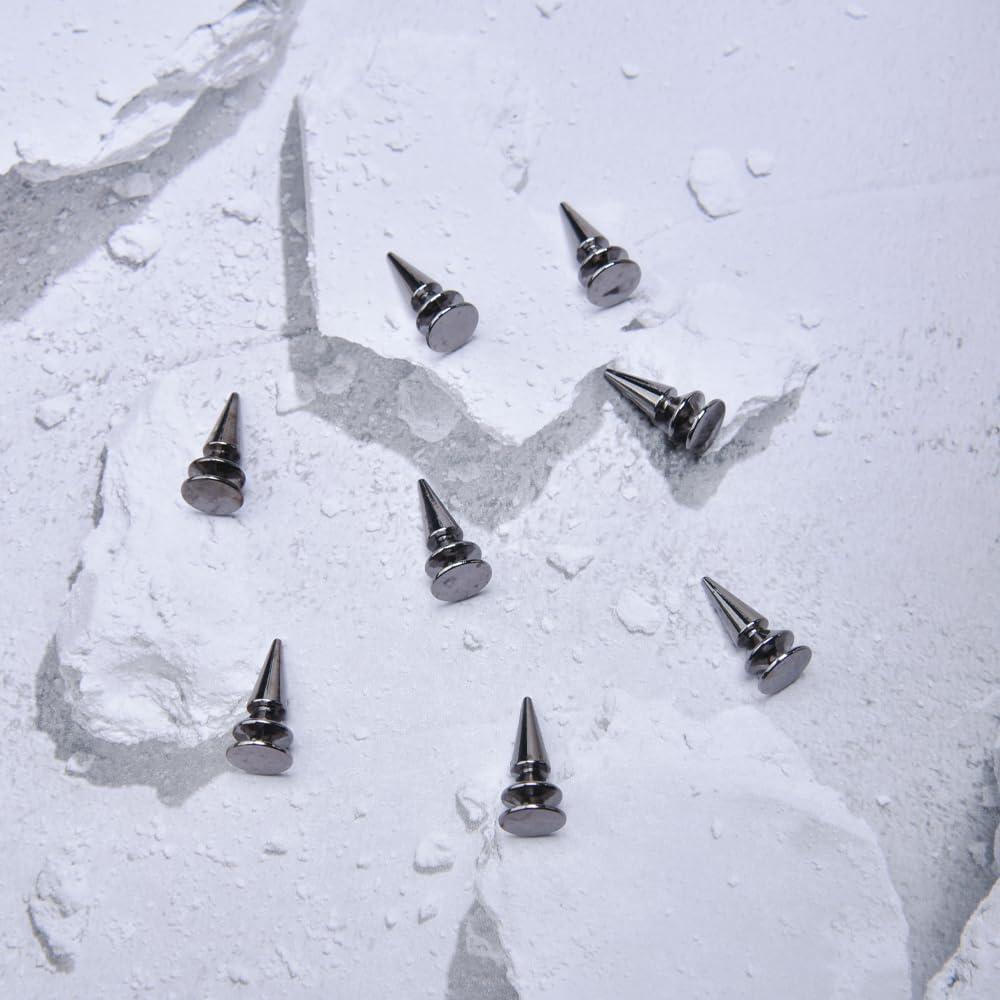 Encantos de Zapato de Metal Gótico 12 Pcs para Mujeres