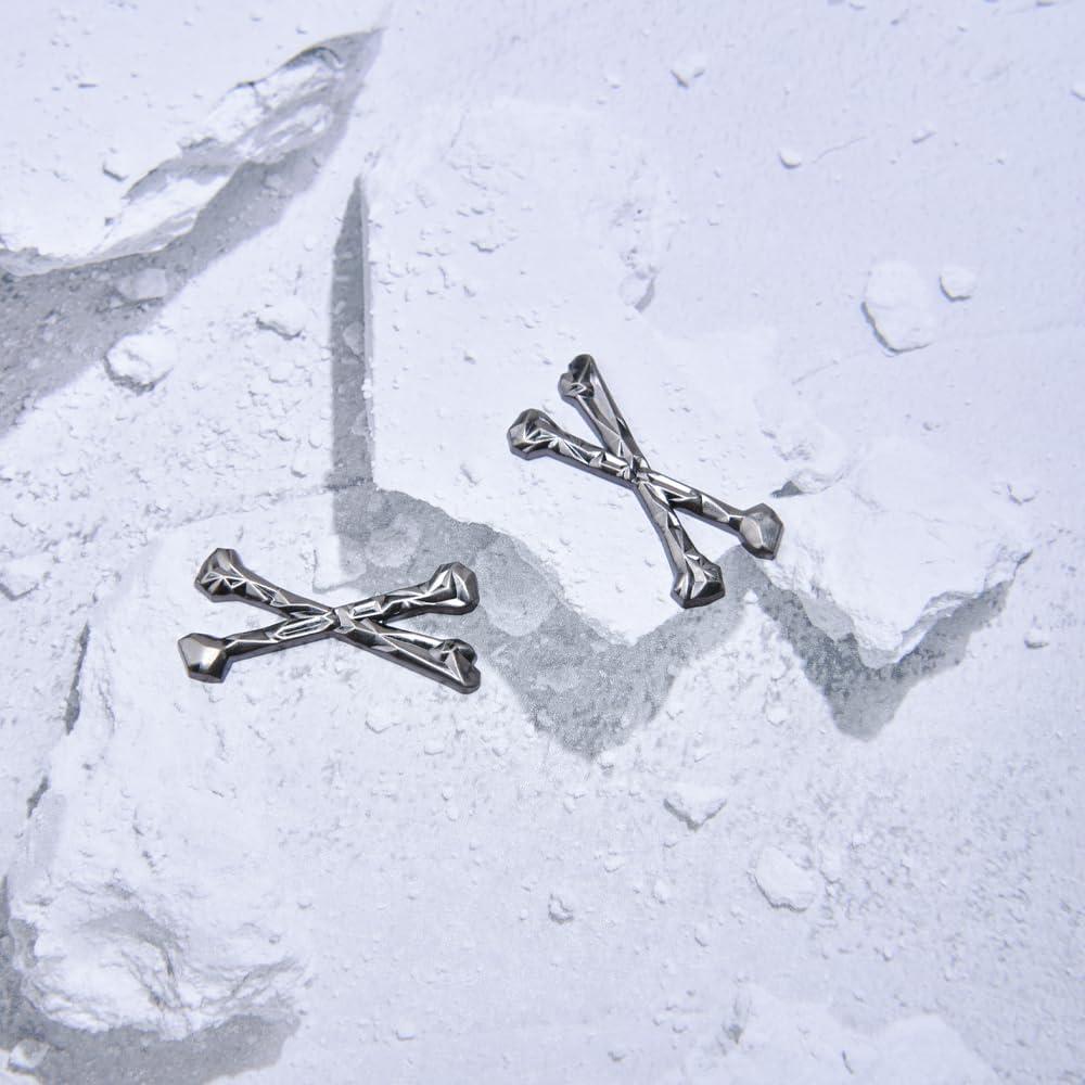 Encantos de Zapato de Metal Gótico 12 Pcs para Mujeres