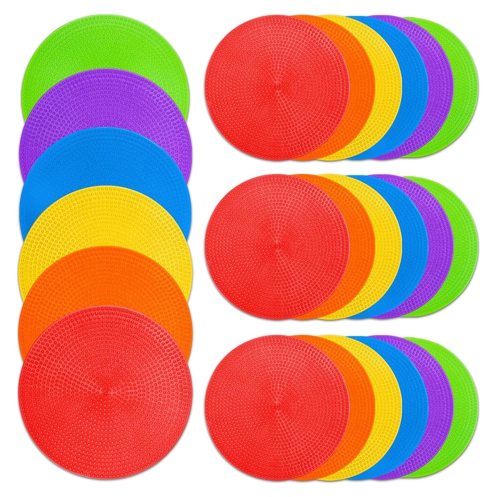 Marcadores de Agilidad PIKZH 12 cm 24 Pcs Antideslizantes