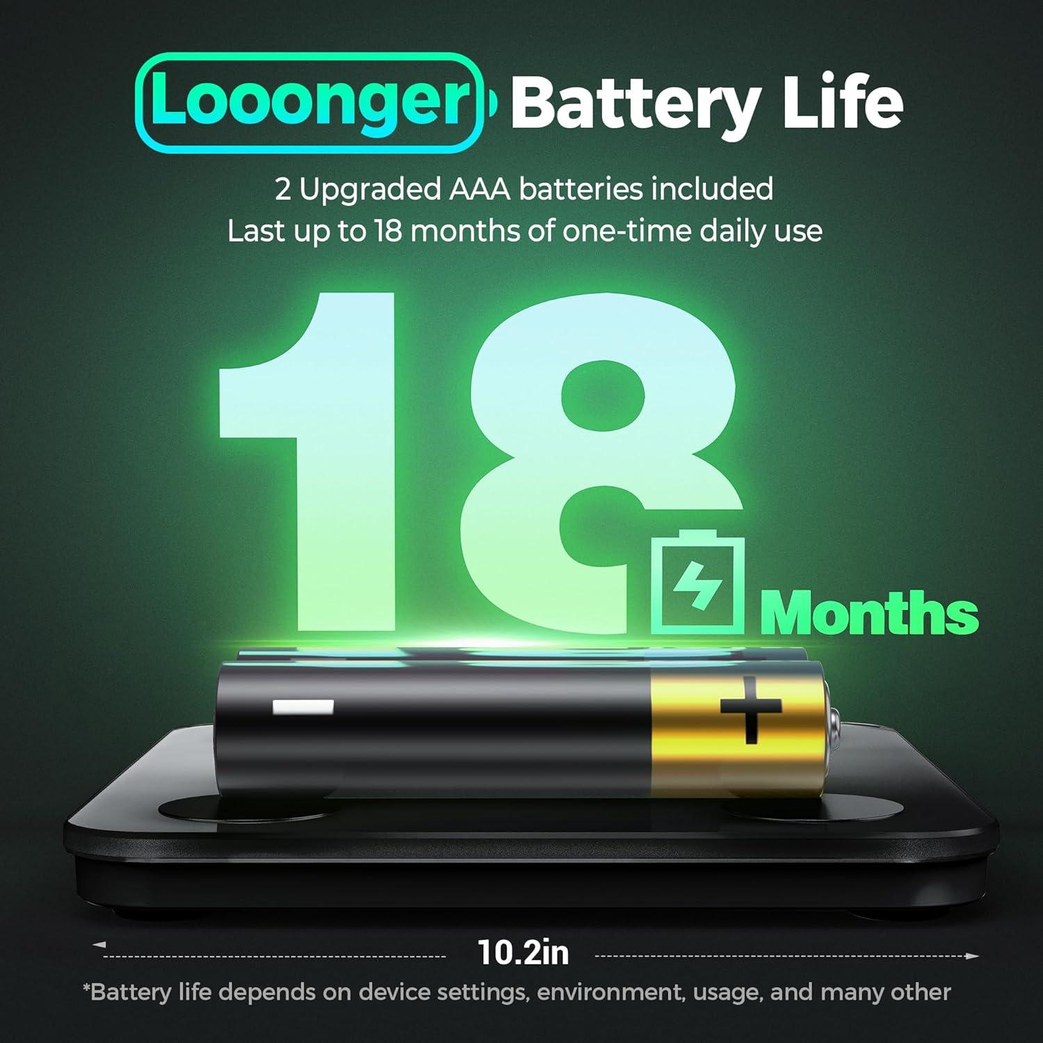 Báscula Inteligente Ovutek Digital para Peso Corporal 181kg