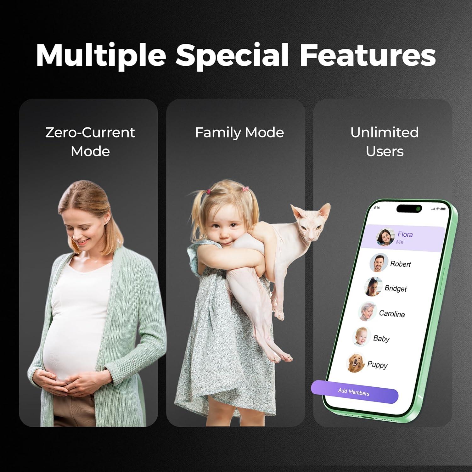 Báscula Inteligente Ovutek Digital para Peso Corporal 181kg