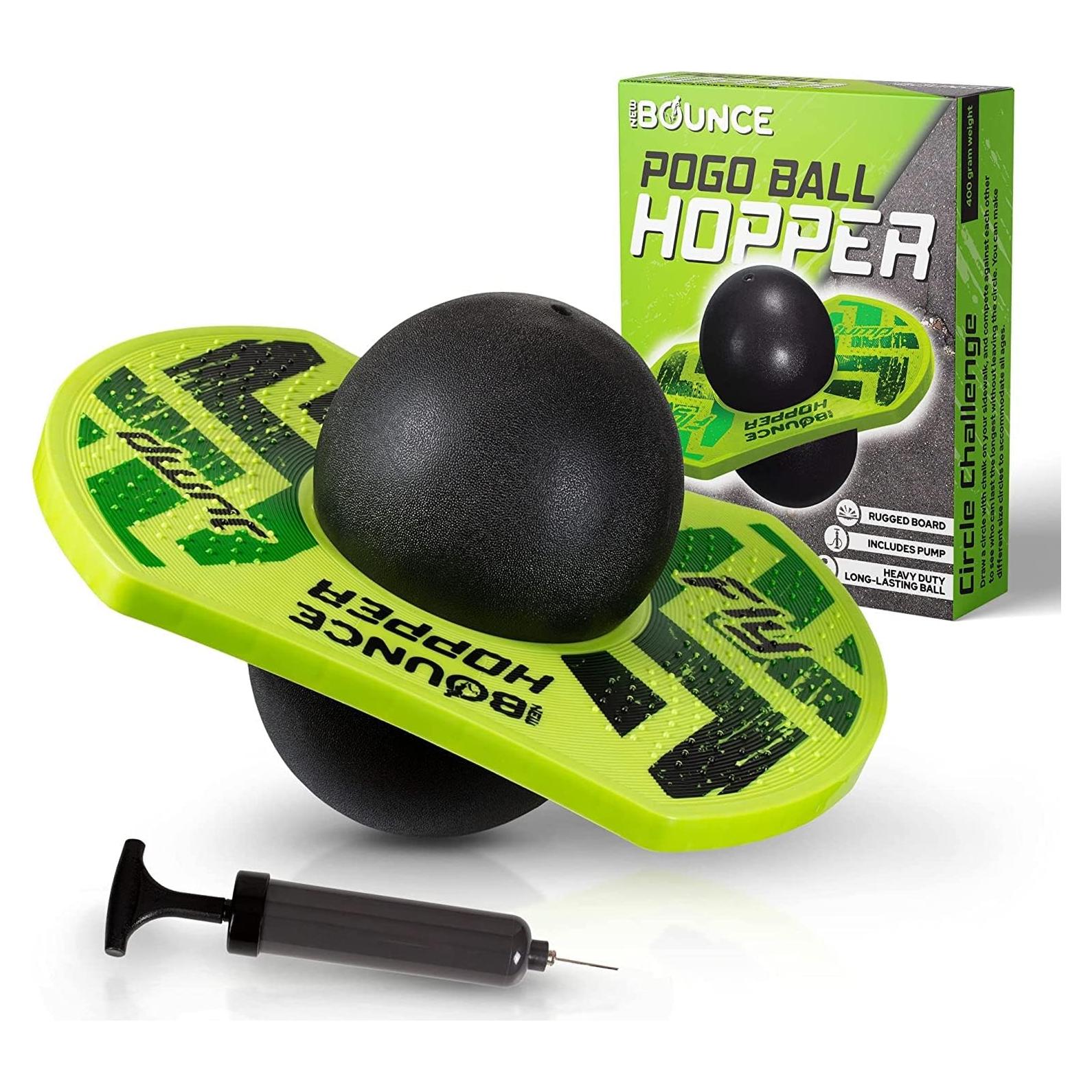 Pogo Ball New Bounce Verde - Saltador para Niños 7-10 Años