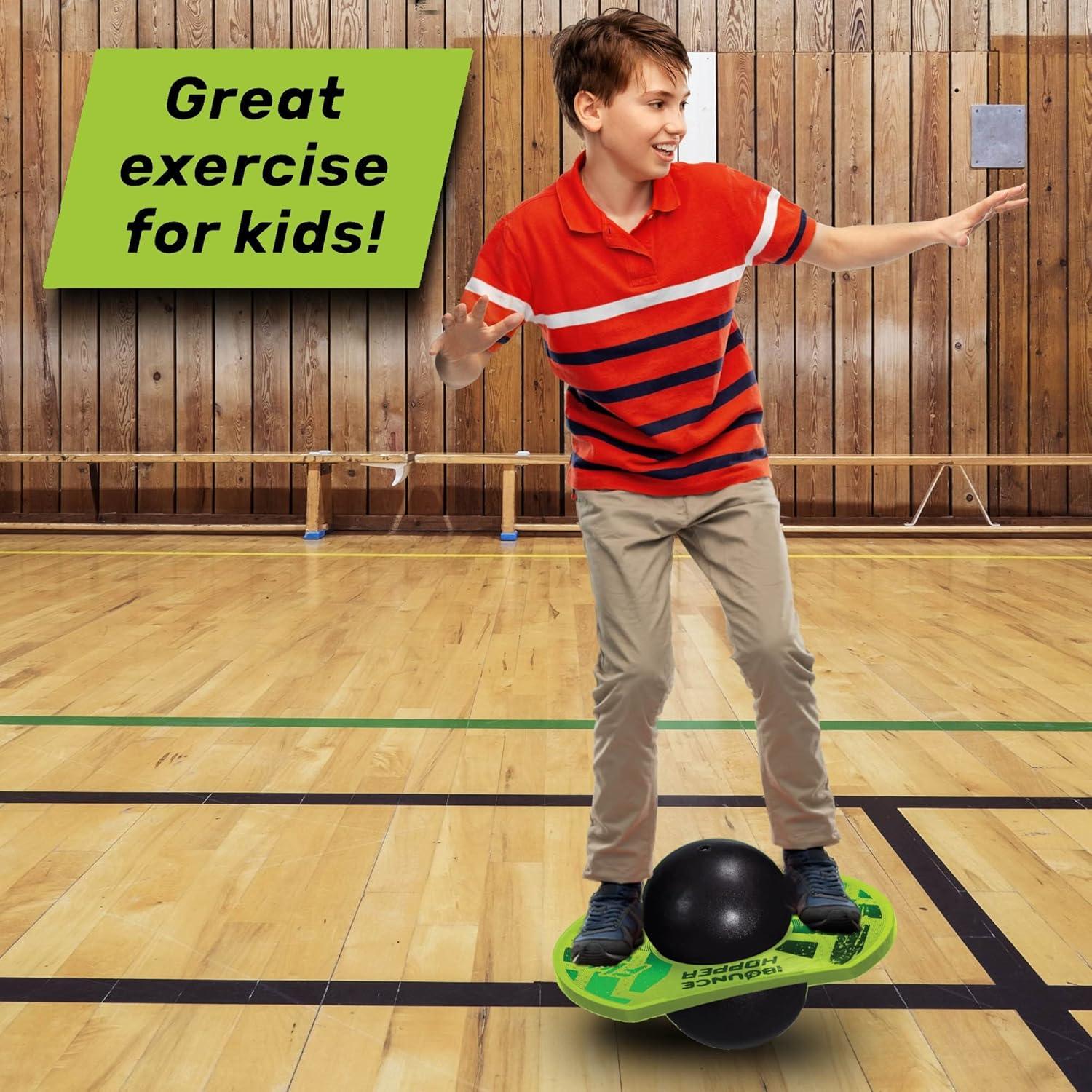 Pogo Ball New Bounce Verde - Saltador para Niños 7-10 Años