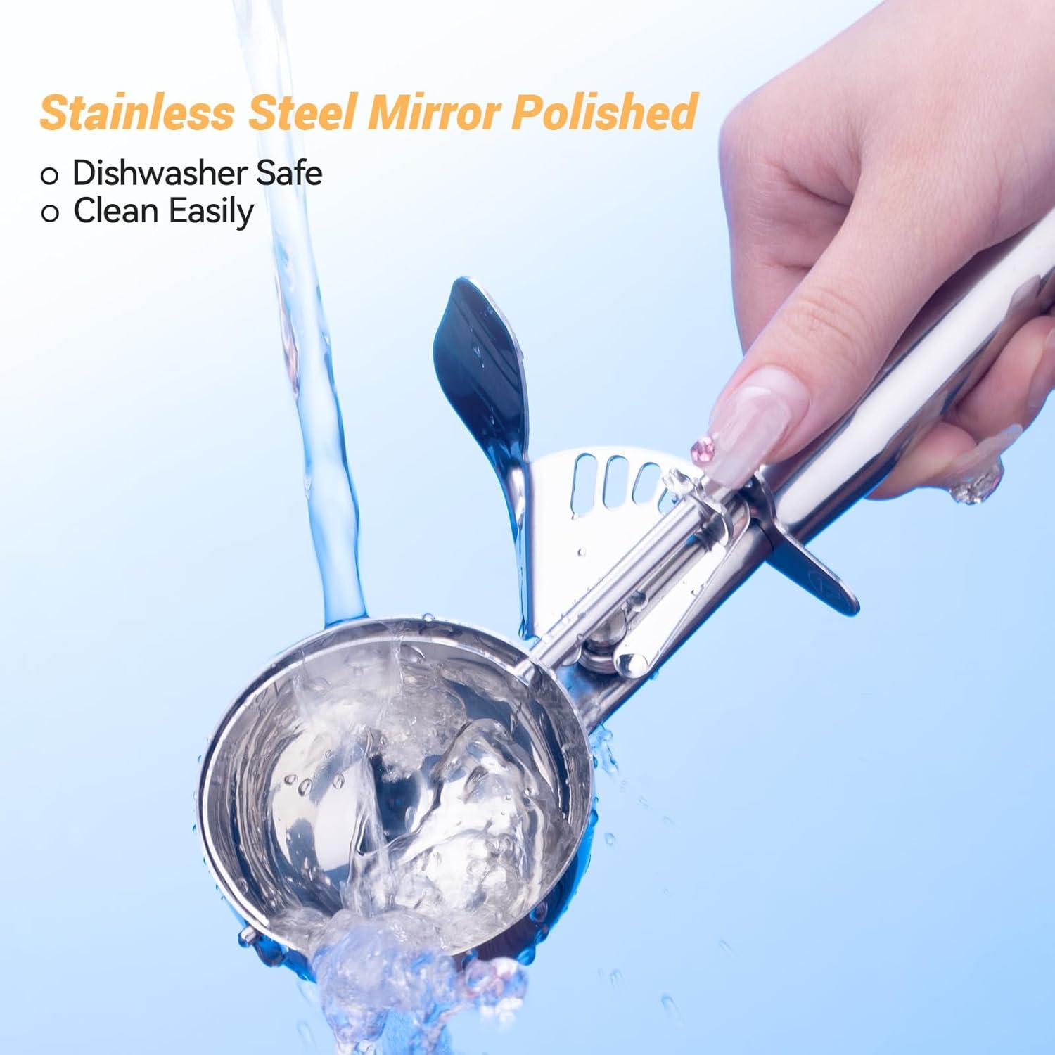 Cuchara para Helado CHEE MONG Acero Inoxidable 18/8 148g