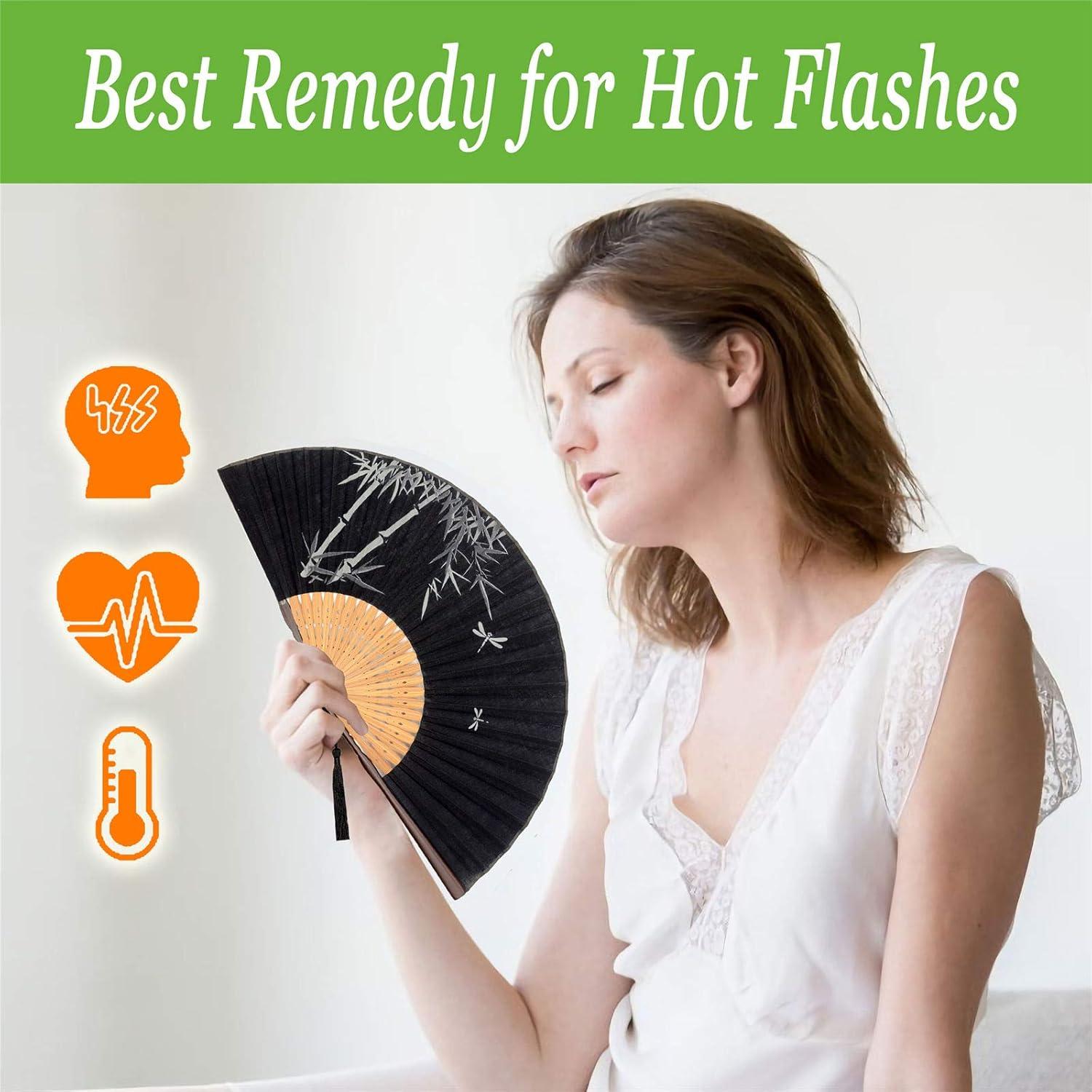 Abanico Plegable Zolee de Bambú y Seda - Bosque Negro 21x38cm