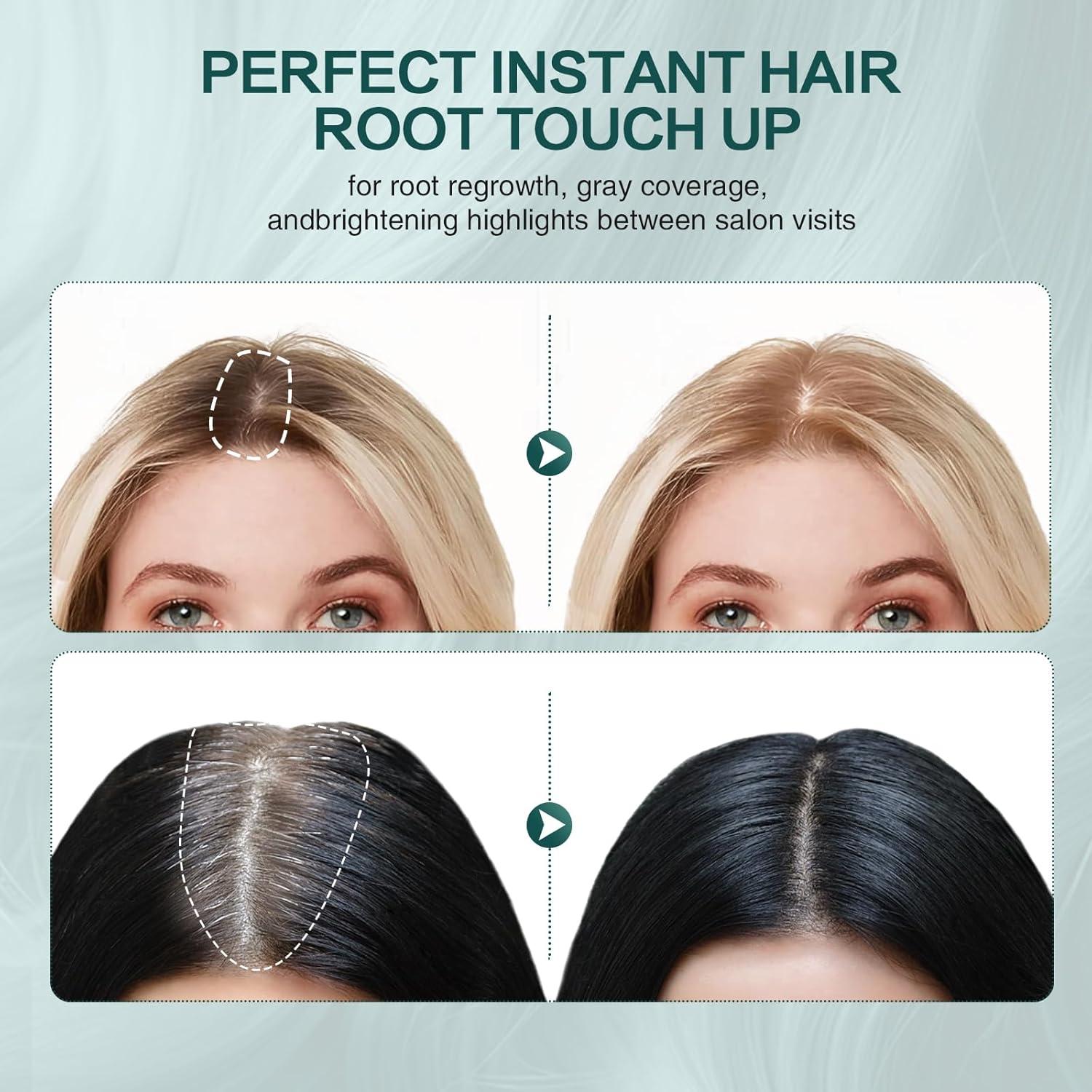 Polvo Corrector de Color Raíz Farndu 12g Negro - 2 Recargas