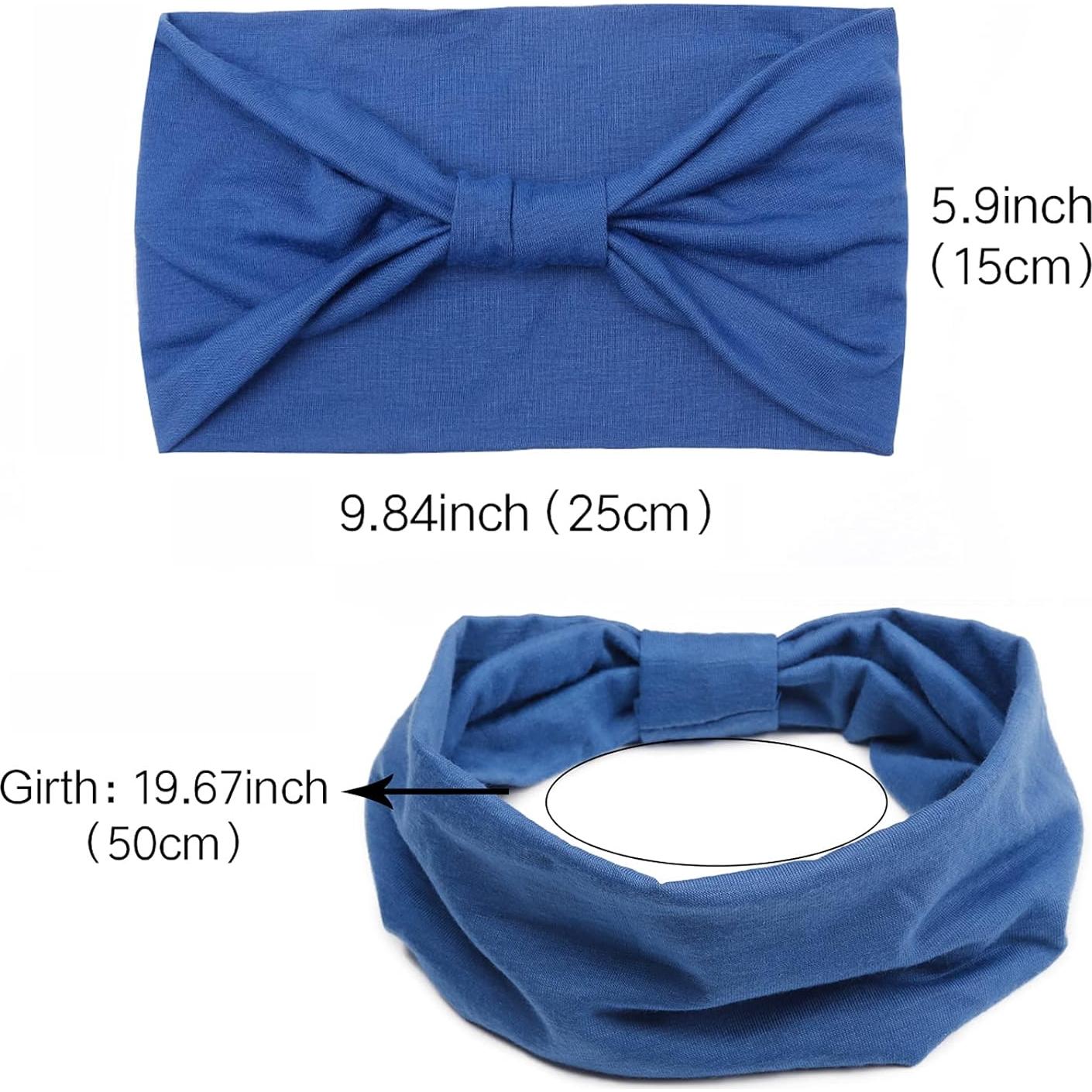 Diademas Tobeffect para Mujeres - Set de 6 Turbantes Boho