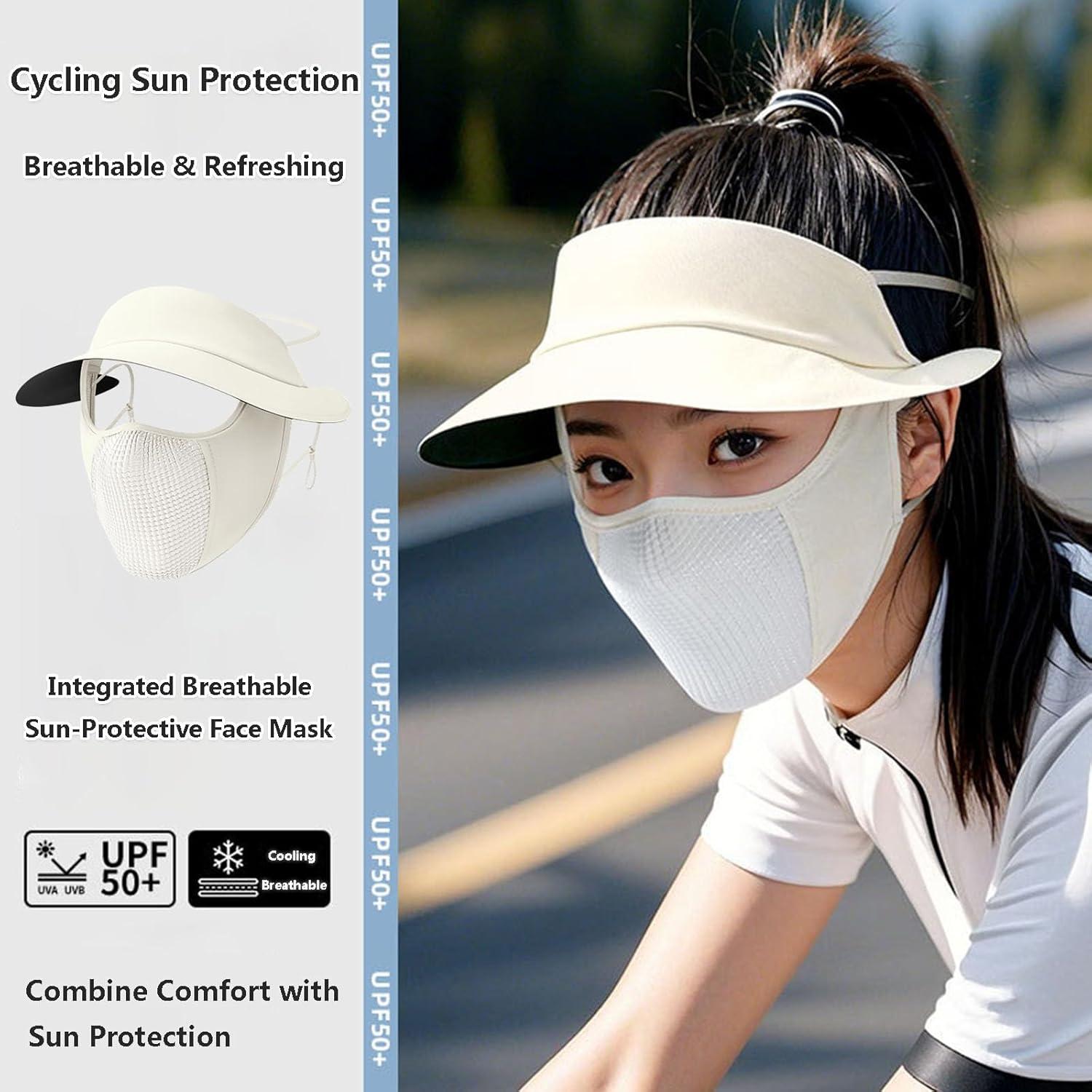 Máscara de Protección Solar Unisex UPF 50+ para Rostro