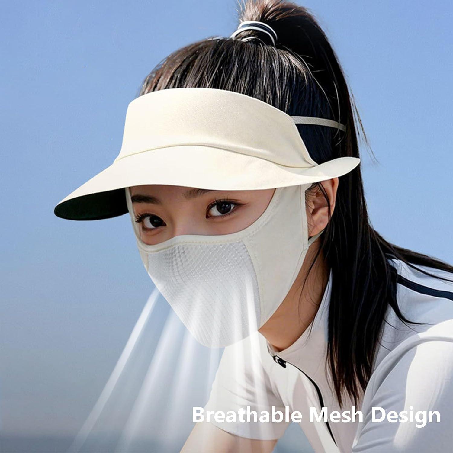 Máscara de Protección Solar Unisex UPF 50+ para Rostro