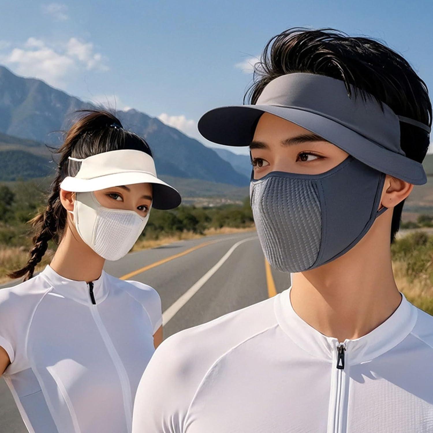 Máscara de Protección Solar Unisex UPF 50+ para Rostro