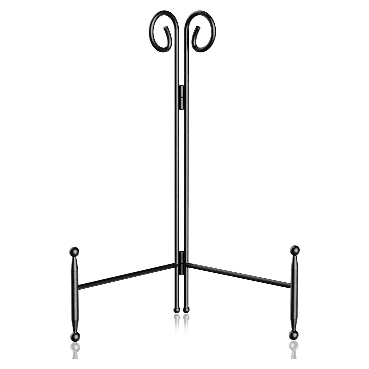 Soporte de Exhibición SVENJBB de Hierro Negro 15 cm Plegable