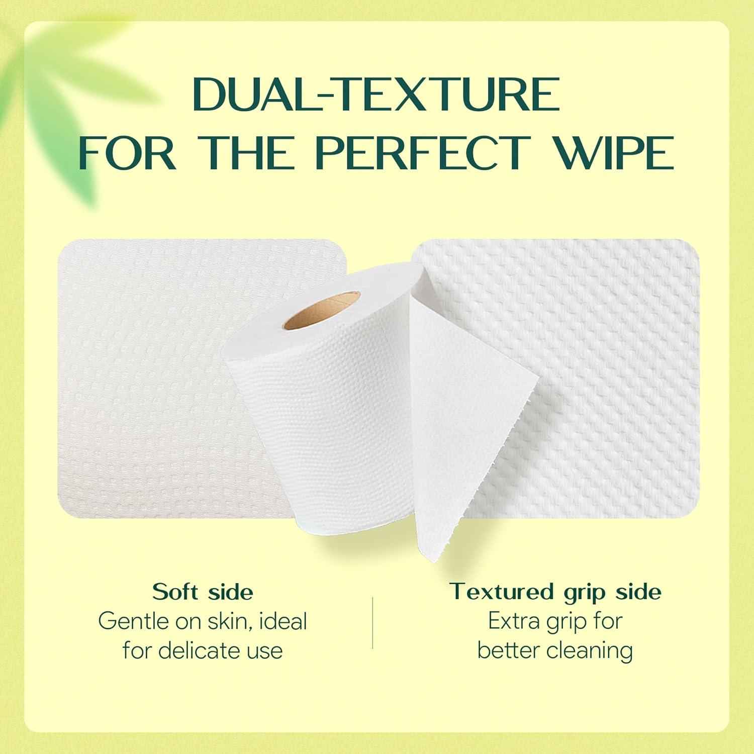 Papel Higiénico de Bambú Palm Naki 3 Capas 4 Rollos 360 Hojas