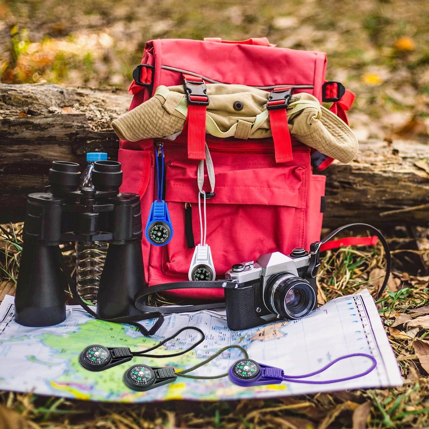 27 Brújulas Mini LSGYPAQ para Niños en 9 Colores