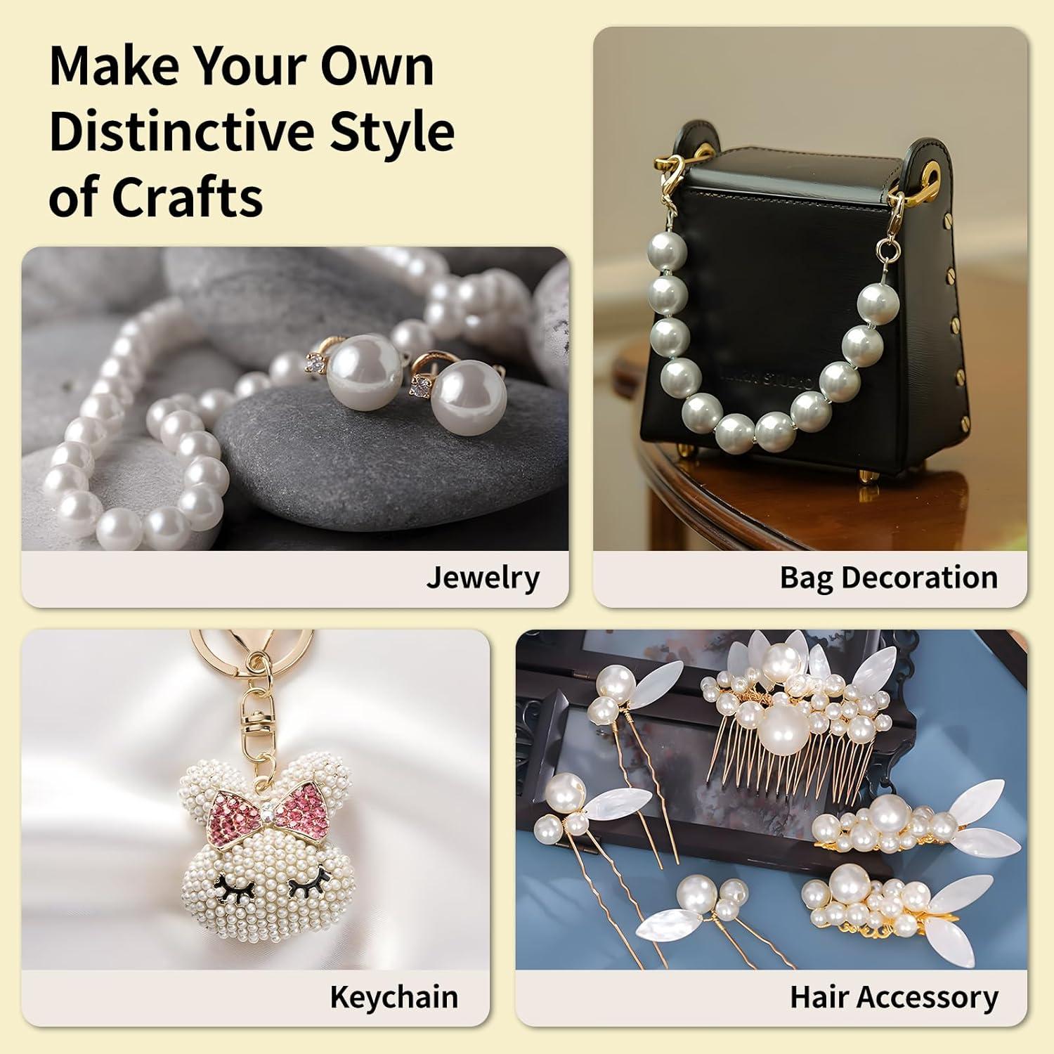 Kit de Perlas Qunland 1200 Piezas para Pulseras DIY