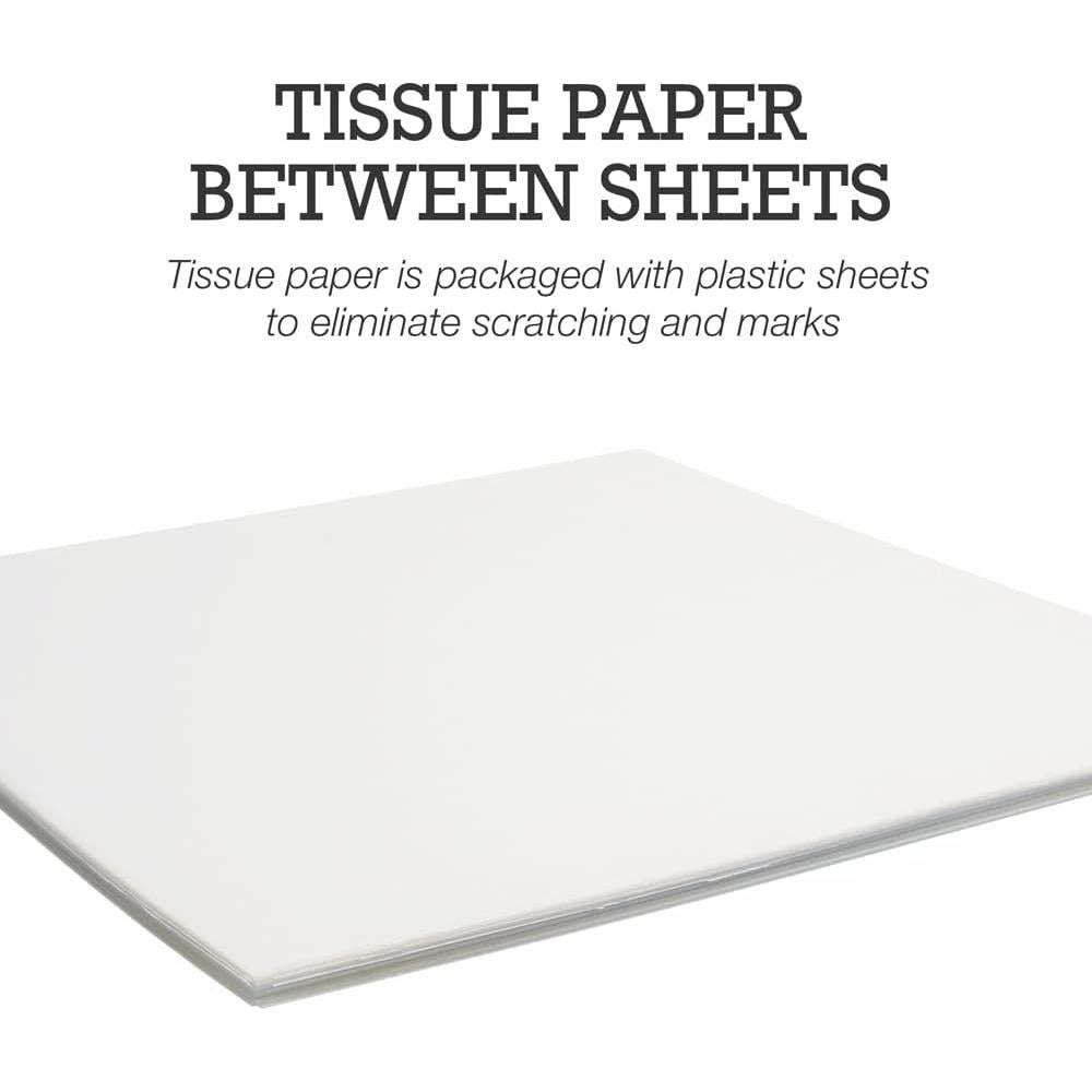 Samsill 25 Hojas Plástico Transparente 12x12 cm .007 para Manualidades