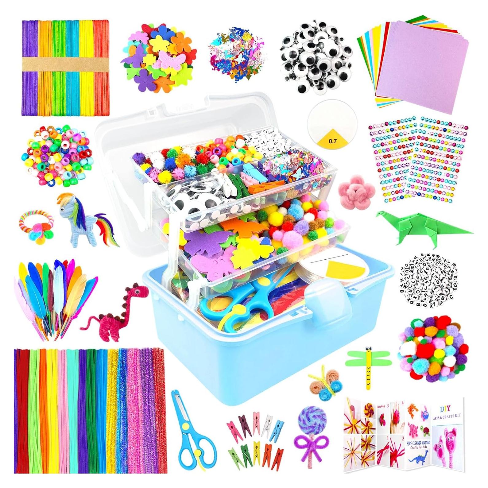 Kit de Manualidades ZEIZHUBN para Niños 4-12 años - 3000 Piezas