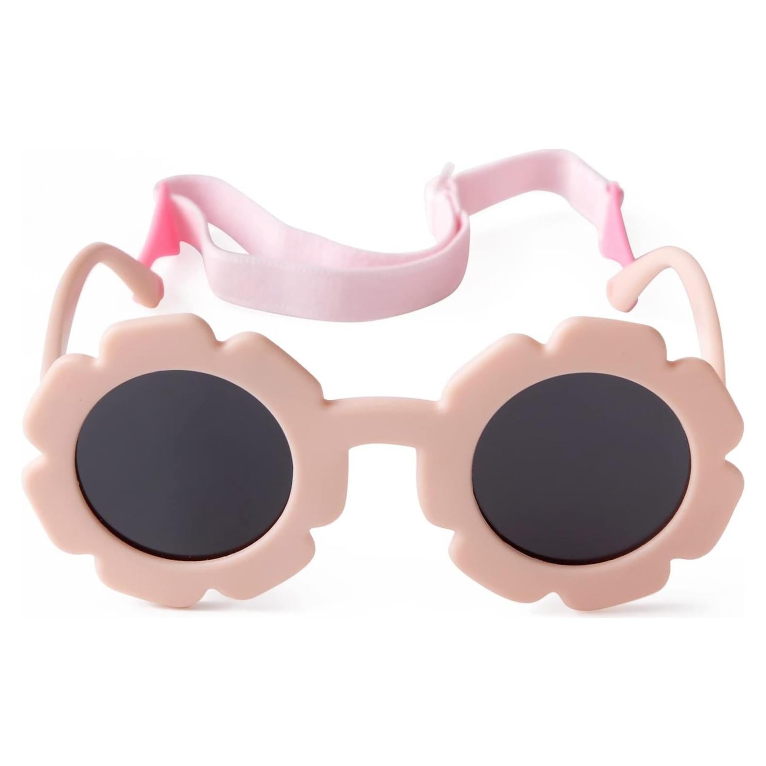 Gafas de sol polarizadas JUDOO para bebés 0-4 años con correa