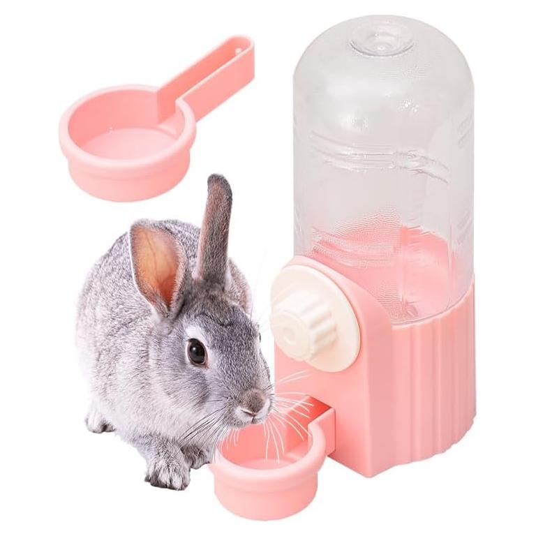 Botella de Agua para Mascotas 700ml Rosa - Foshan Lasge