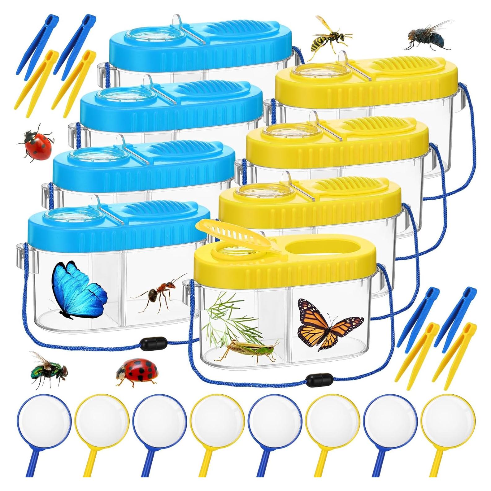 Kit de Captura de Insectos Halloscume 8 Piezas para Niños