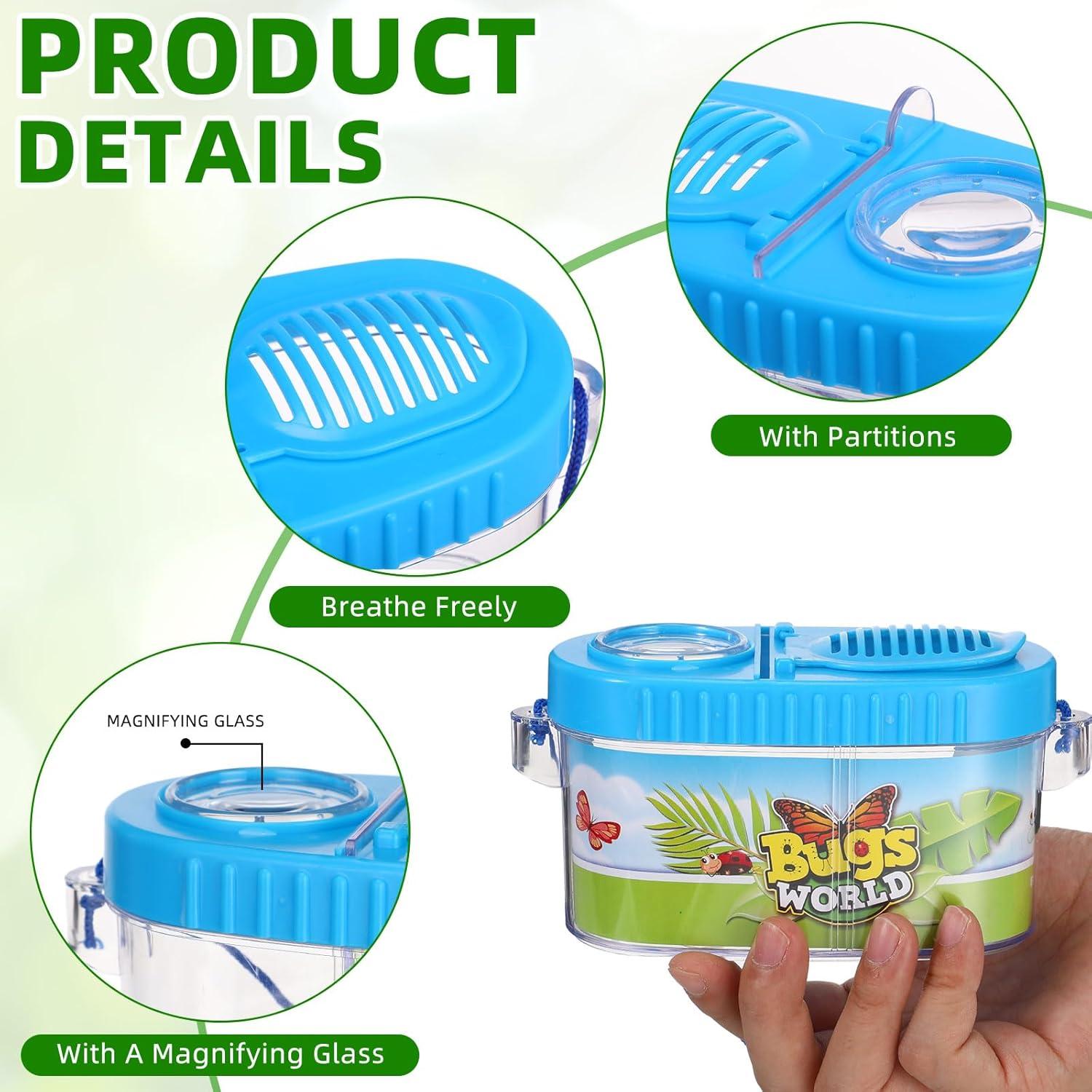 Kit de Captura de Insectos Halloscume 8 Piezas para Niños