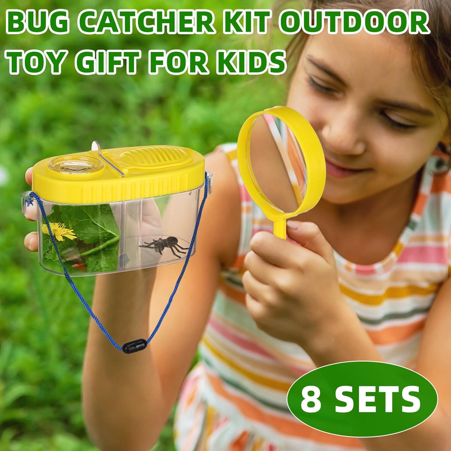 Kit de Captura de Insectos Halloscume 8 Piezas para Niños