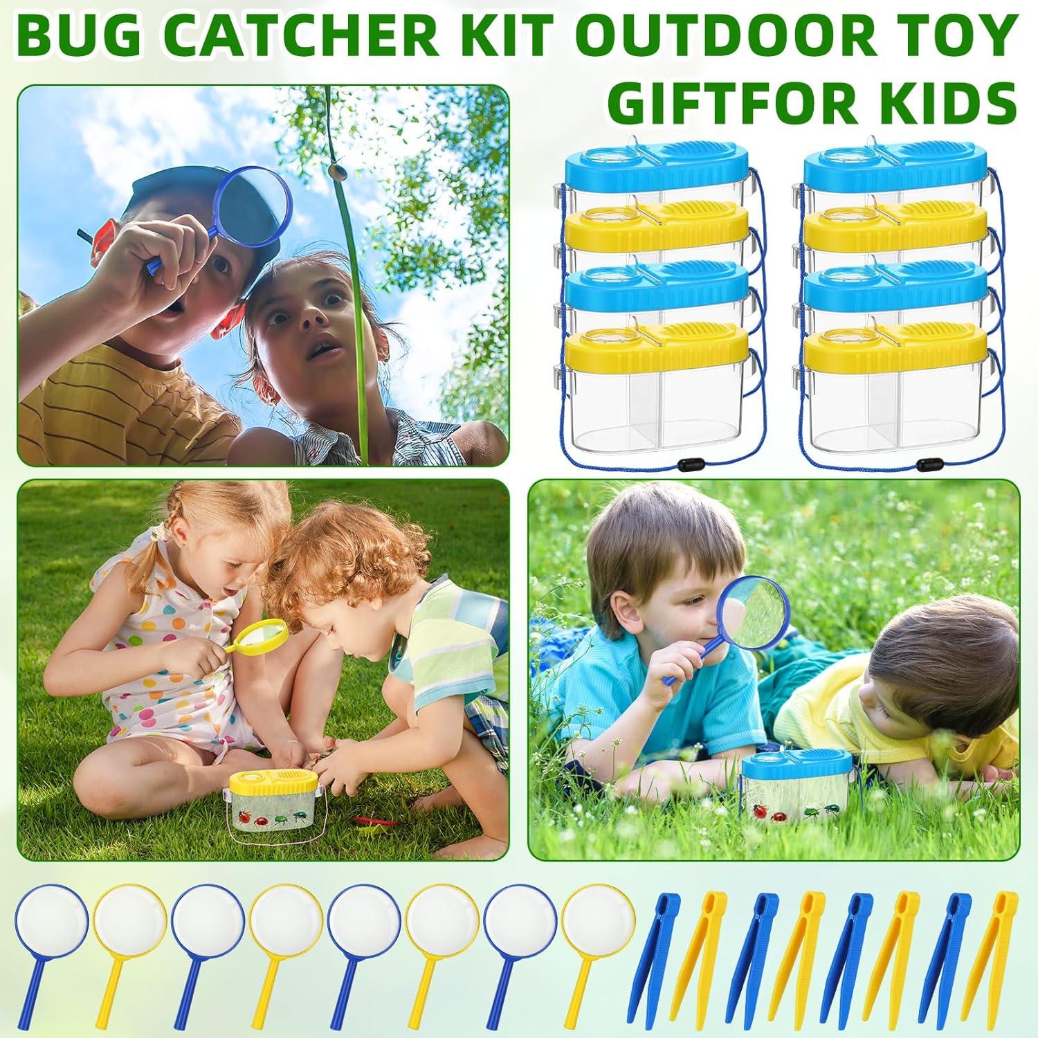 Kit de Captura de Insectos Halloscume 8 Piezas para Niños