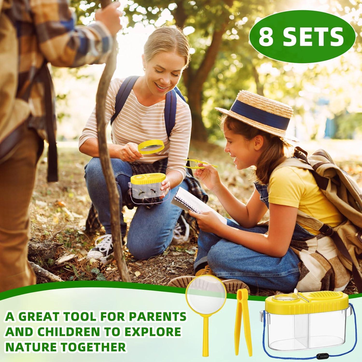 Kit de Captura de Insectos Halloscume 8 Piezas para Niños