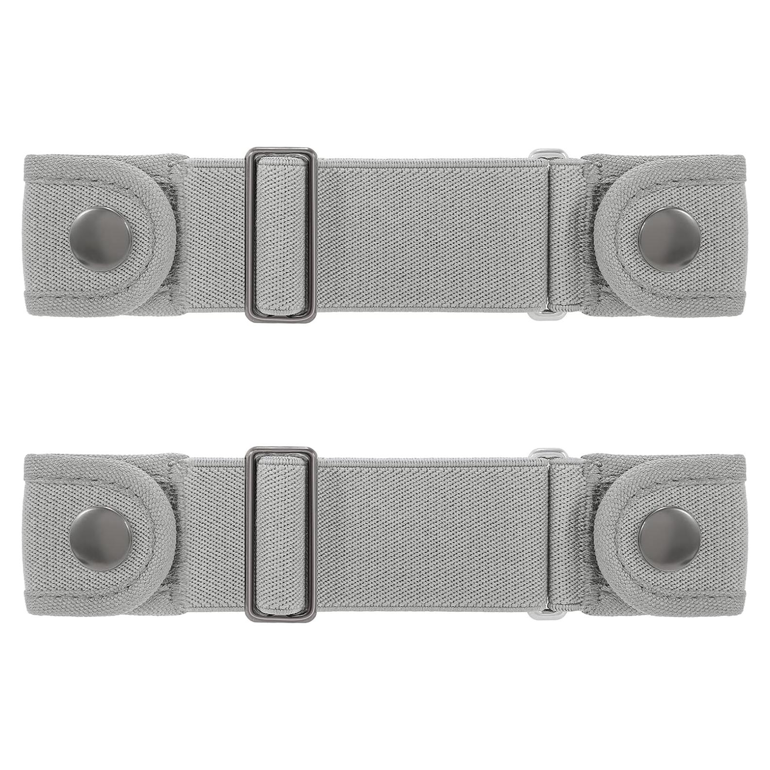 Cinturón Sin Hebilla WOWOGO Ajustable Elástico 2 Piezas