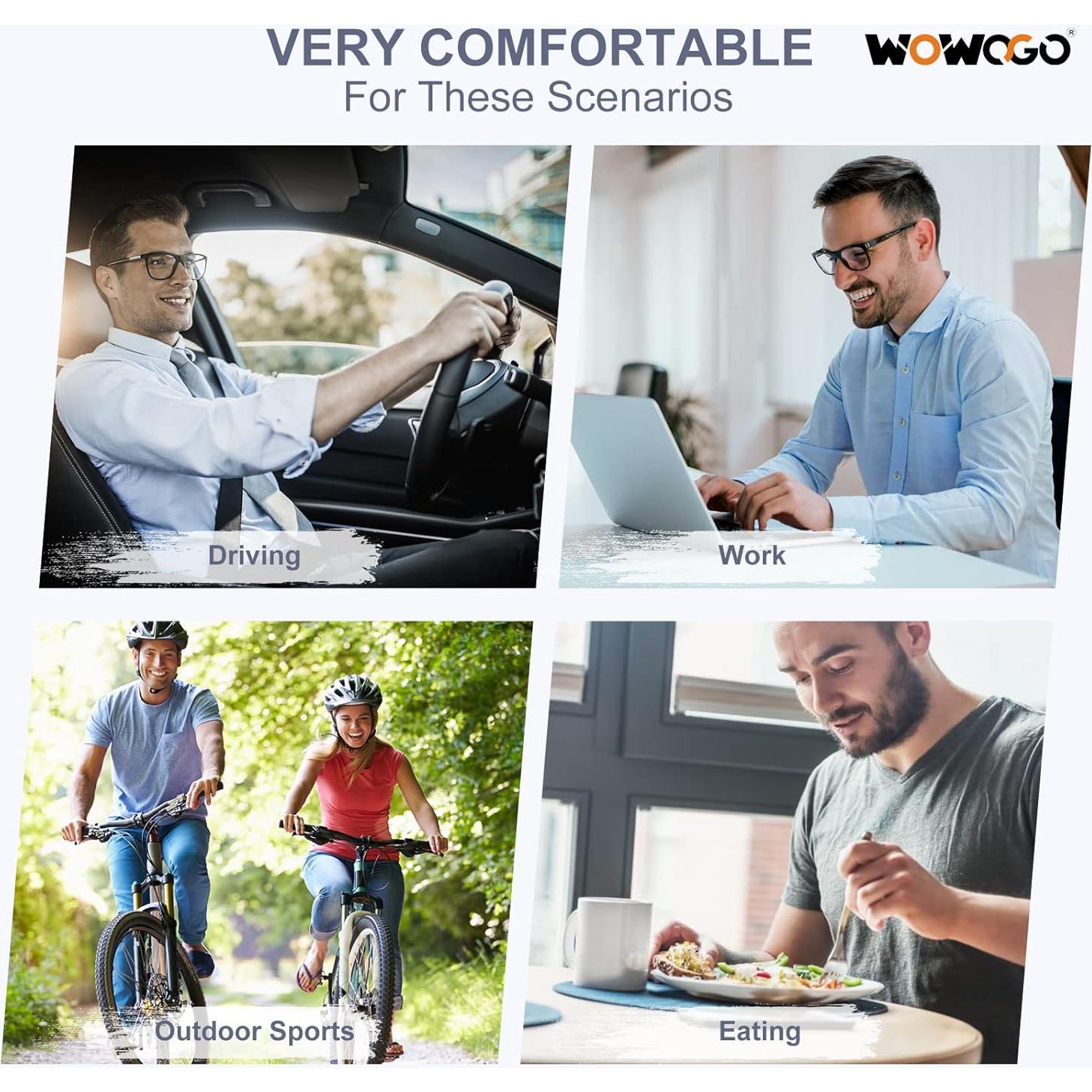 Cinturón Sin Hebilla WOWOGO Ajustable Elástico 2 Piezas