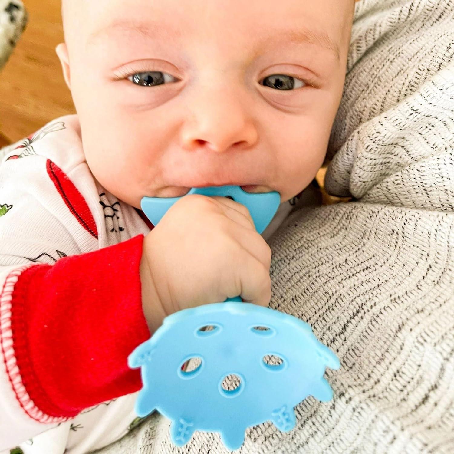 Teether Estrella Innobaby Original - Libre de BPA - Azul