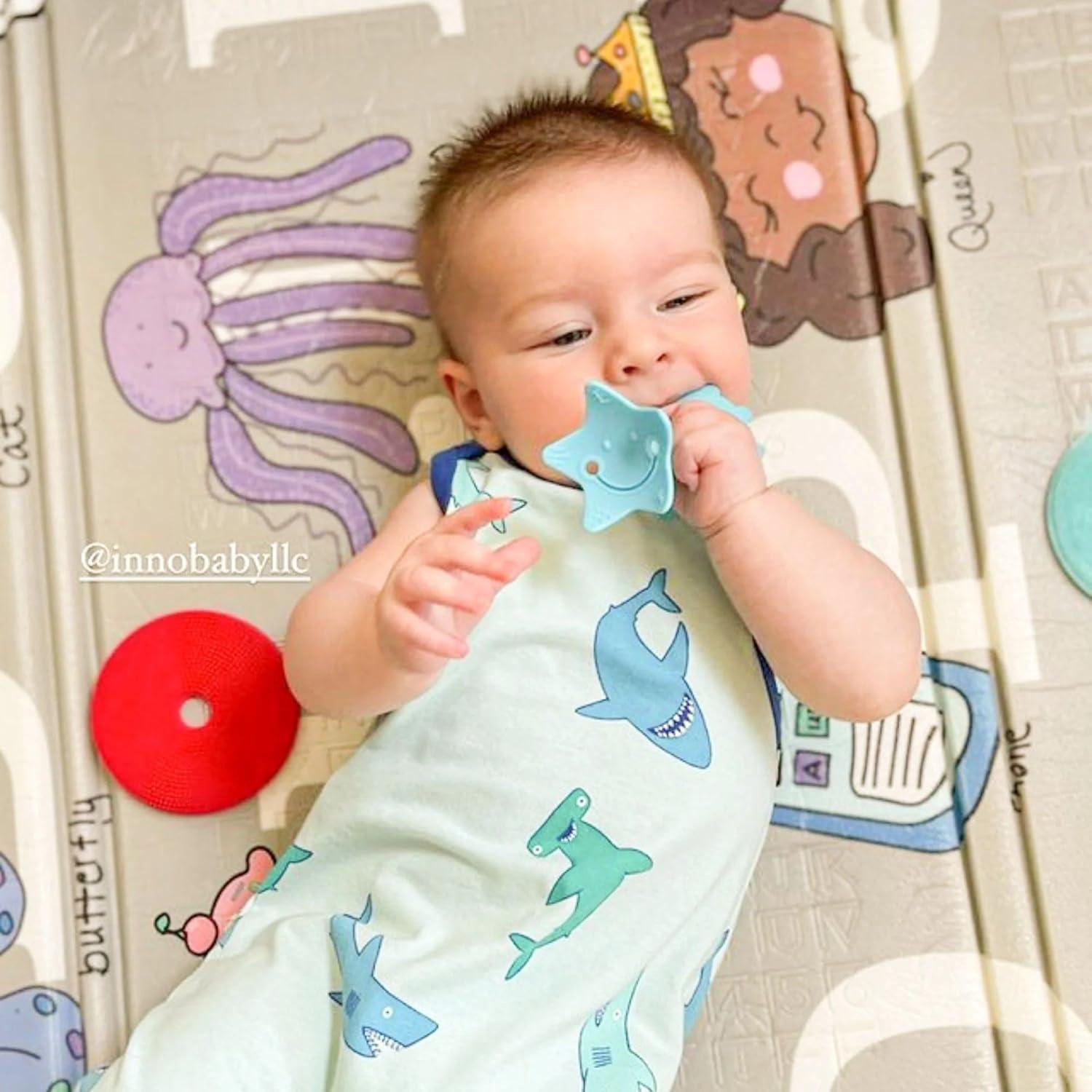 Teether Estrella Innobaby Original - Libre de BPA - Azul