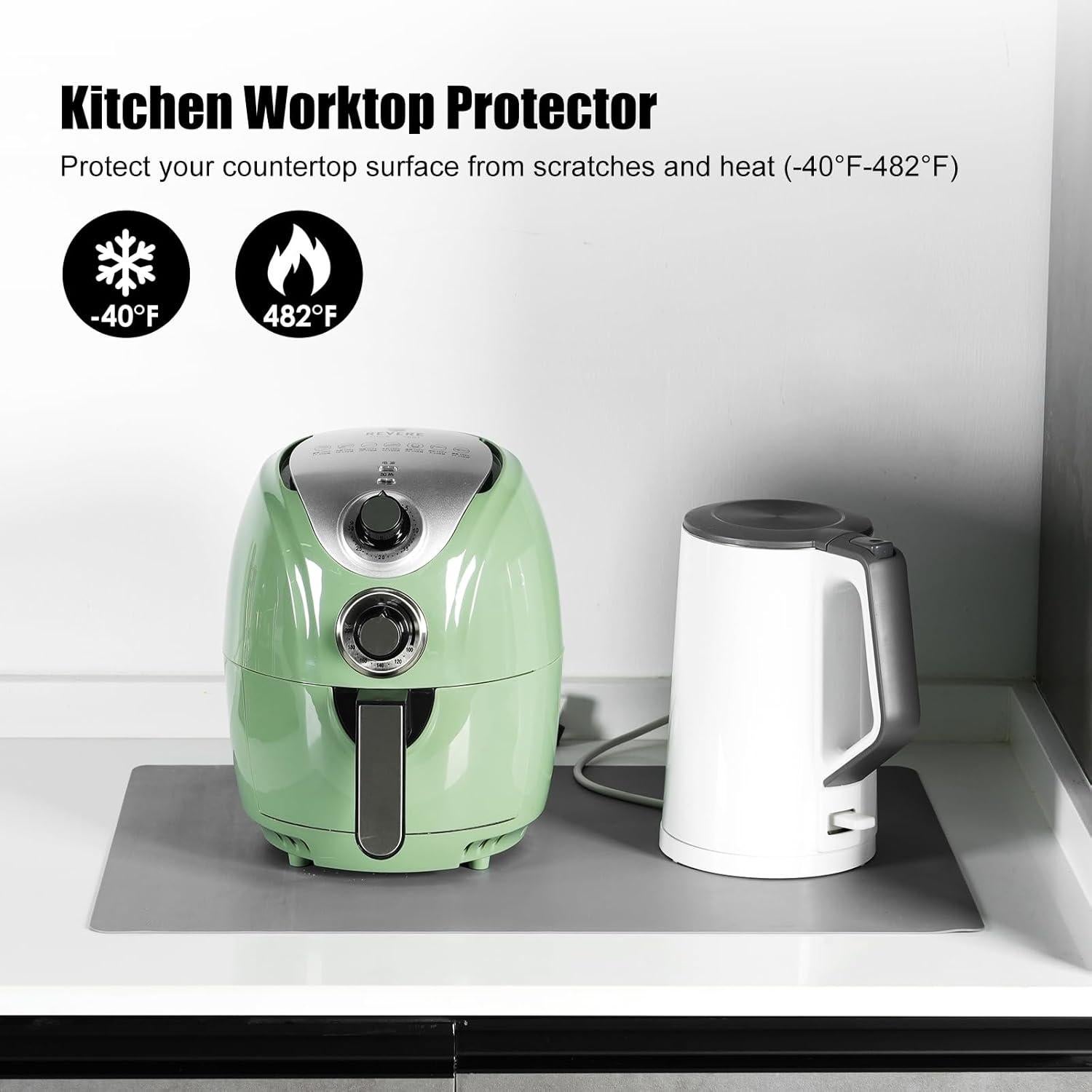 Alfombrilla de Silicona KitchenRaku 60x40 cm Antideslizante