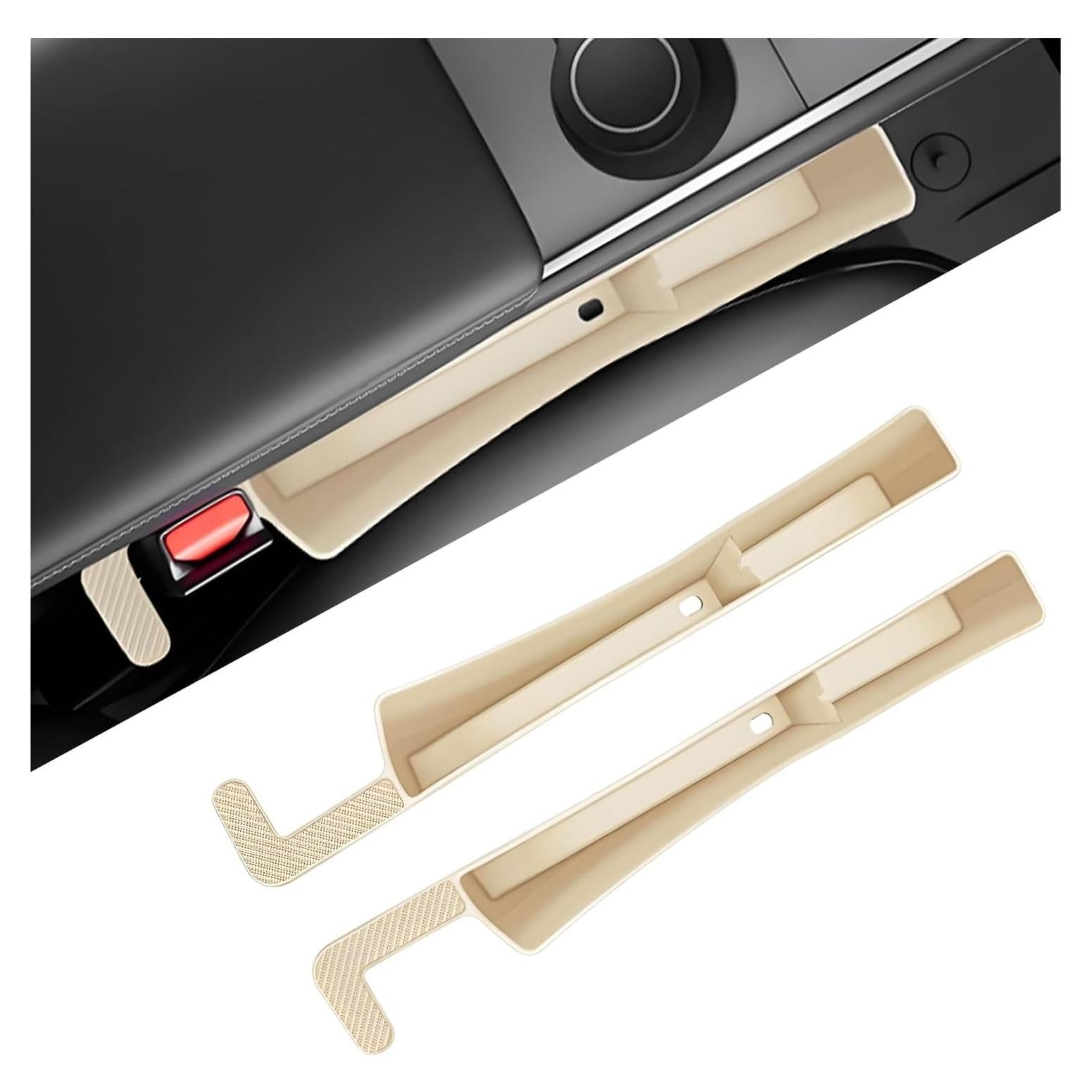 Organizador de Relleno de Espacio entre Asientos FSTURIOS Beige