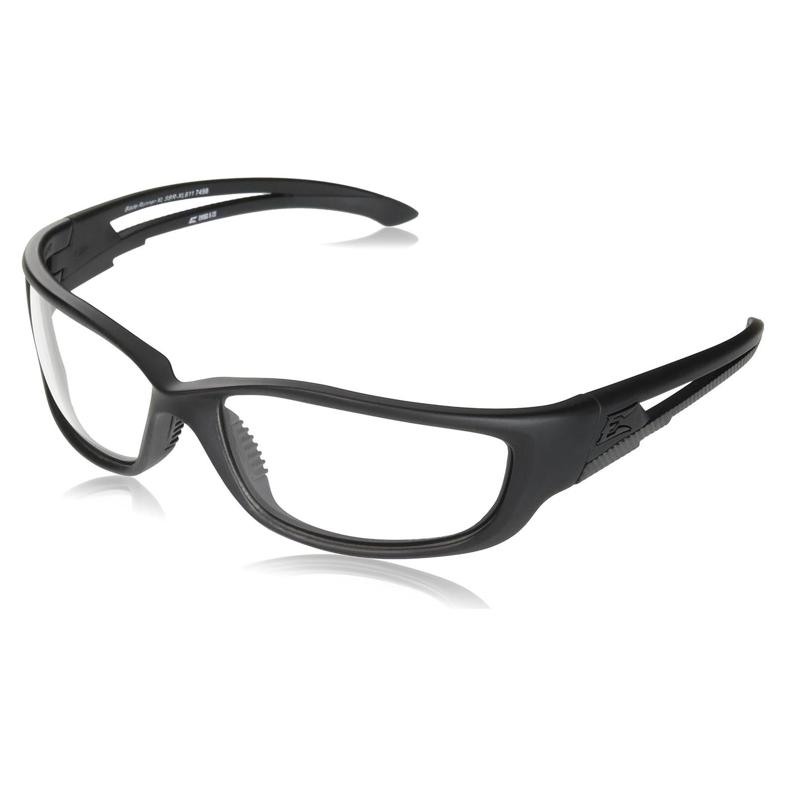 Gafas Tácticas Edge SBR-XL611 Negro Mate con Lente Transparente
