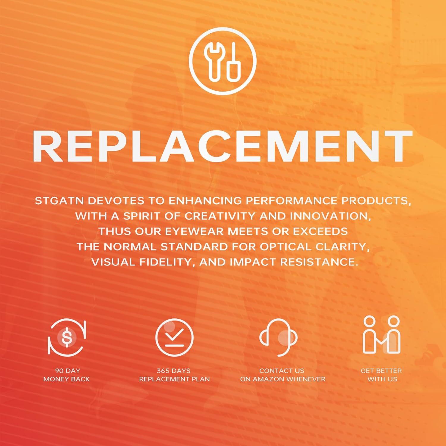 Gafas de sol retro STGATN para mujeres UV400 ovaladas y rectangulares