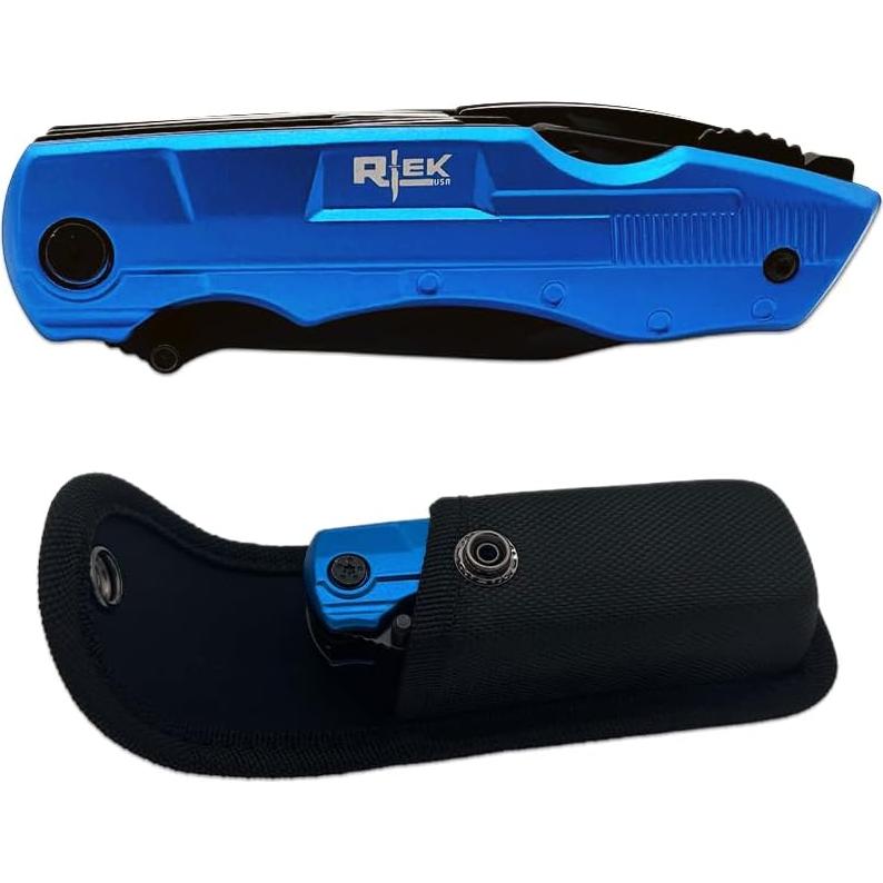 Cuchillo Plegable Rtek 8219 Multi Herramienta 4.5" Acero Inoxidable