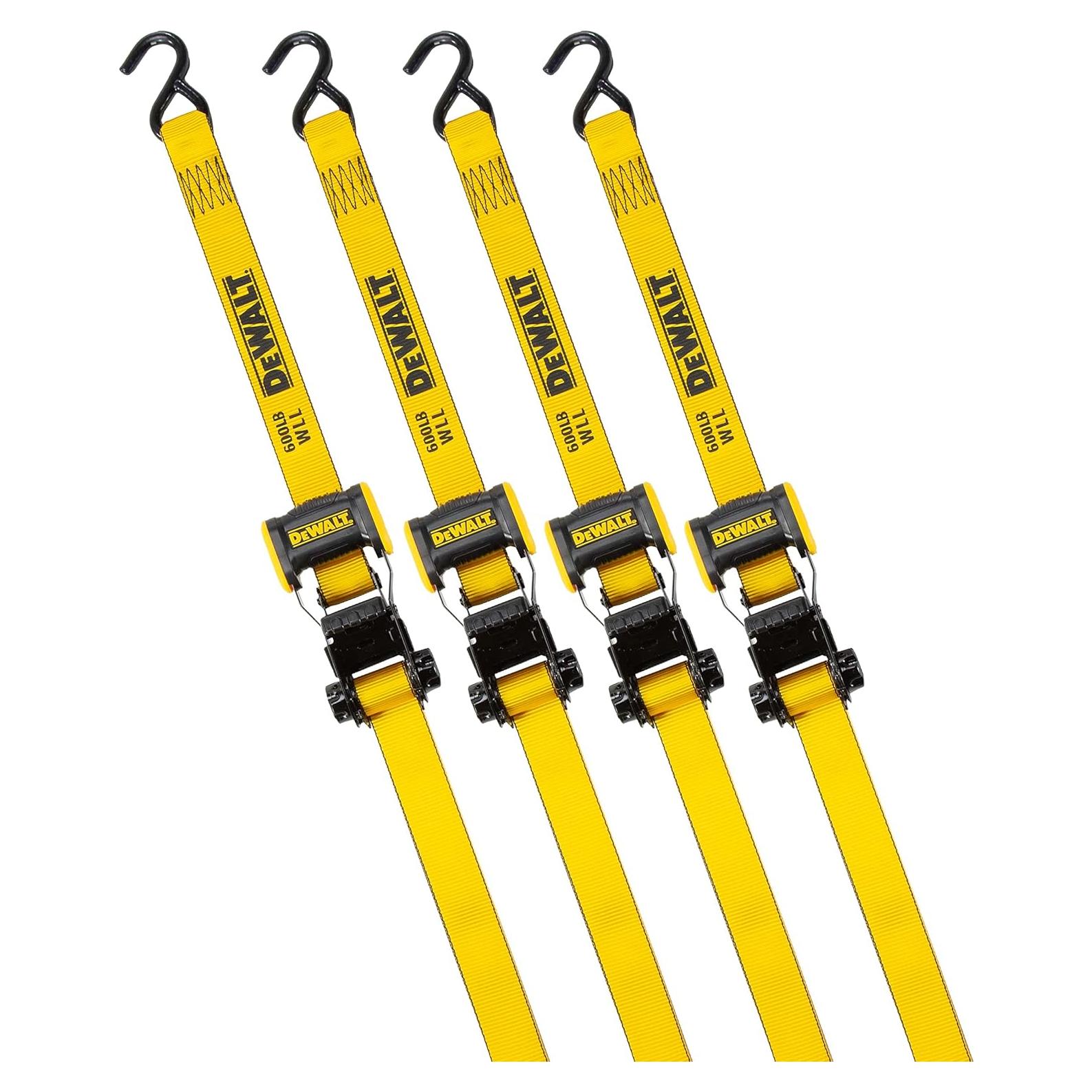 Correas de Amarre DEWALT DXBC18004 3.18 cm x 3.66 m 4 Pzas