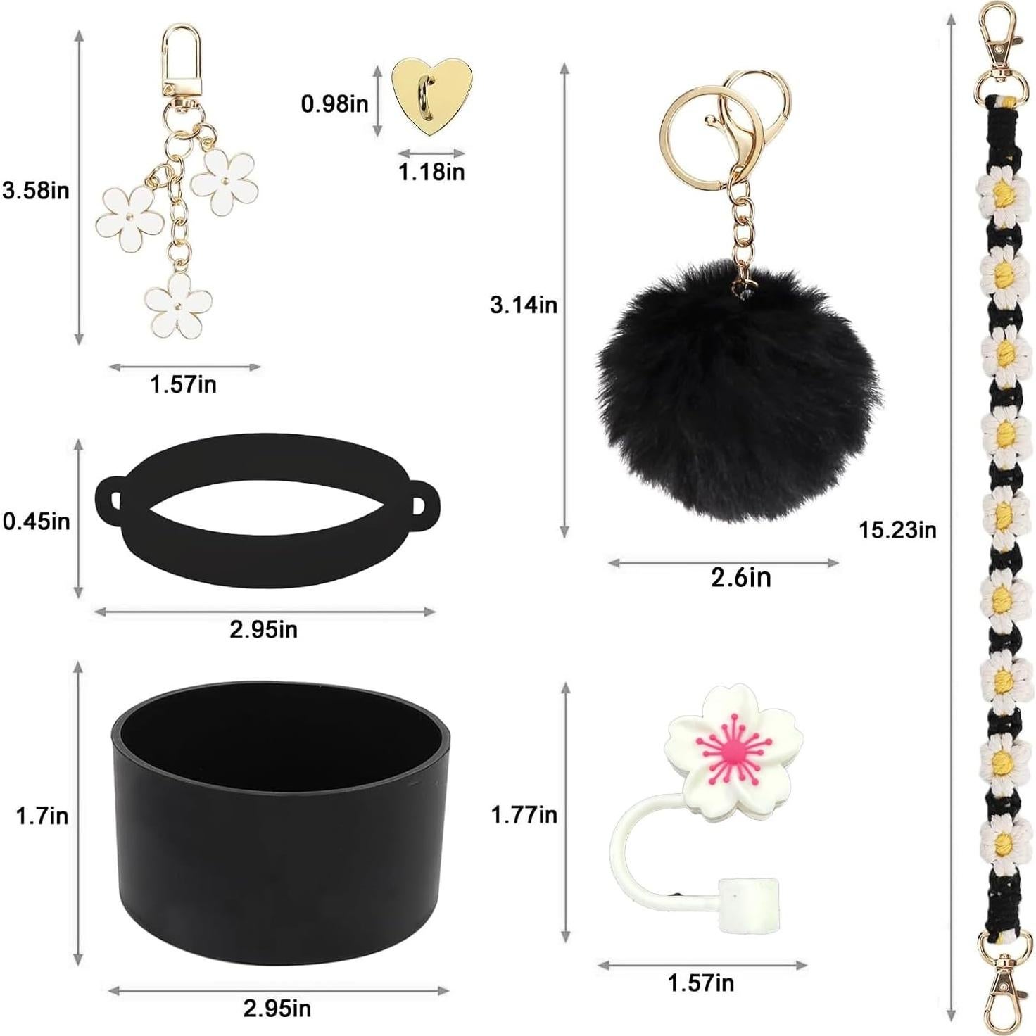 Juego de Accesorios TUTINGKE para Taza Stanley - 7 Piezas