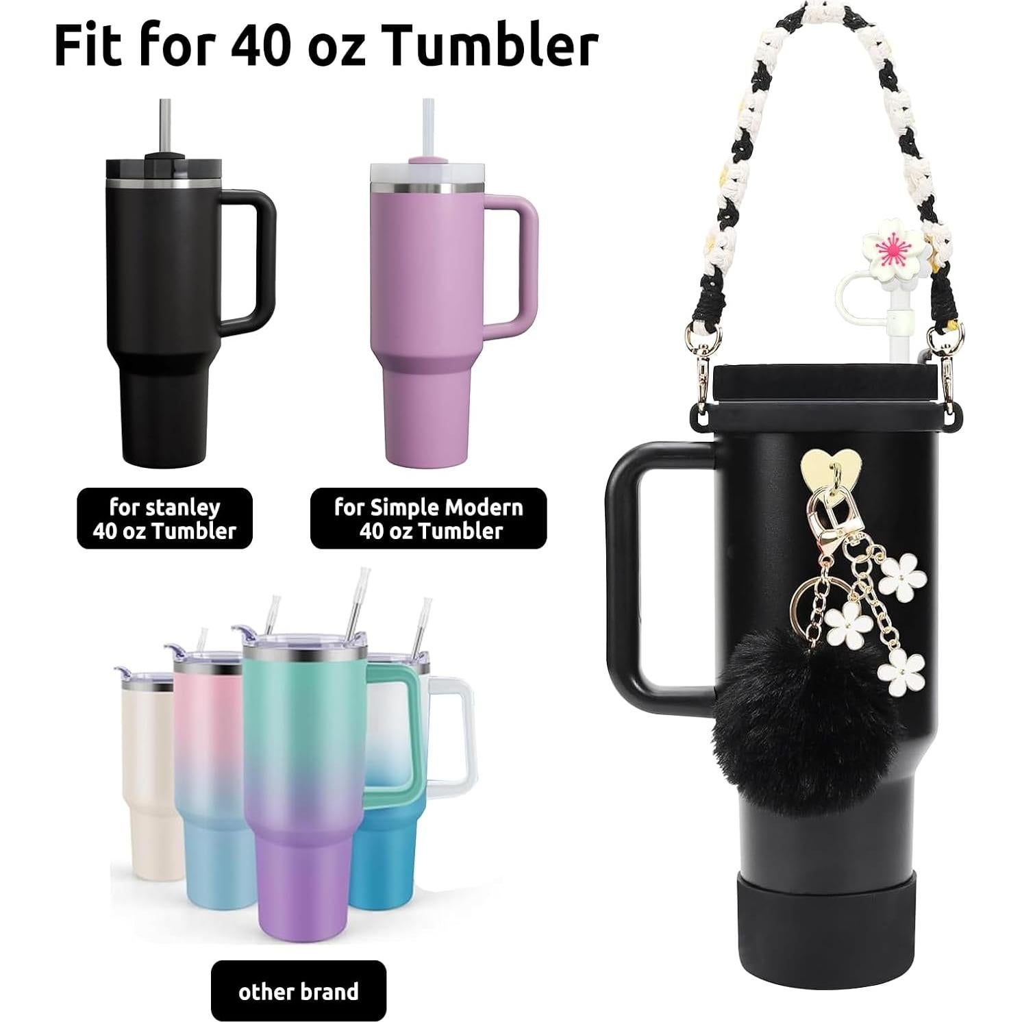 Juego de Accesorios TUTINGKE para Taza Stanley - 7 Piezas