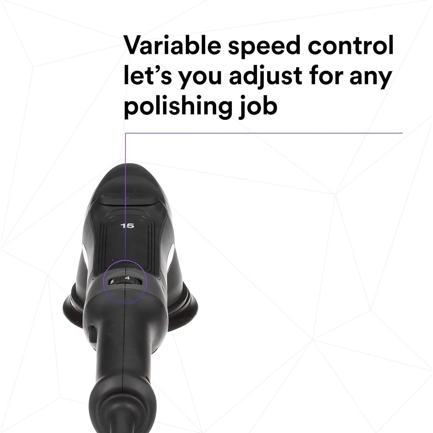 Pulidora Orbital Aleatoria 3M Perfect-It 15mm 500W Control Velocidad