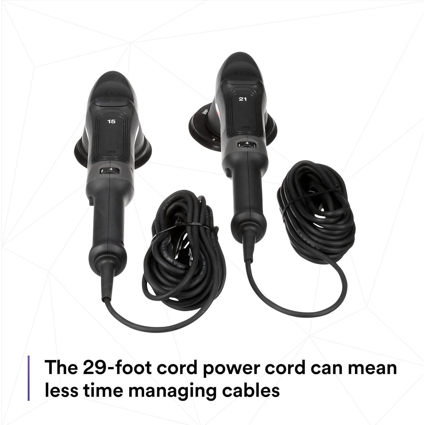 Pulidora Orbital Aleatoria 3M Perfect-It 15mm 500W Control Velocidad