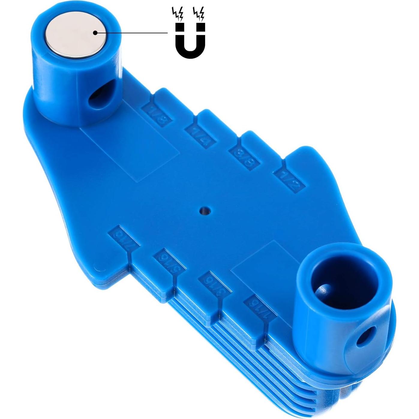 Scriber de Centro Weewooday Magnético 1 Pc 100x60 mm Azul