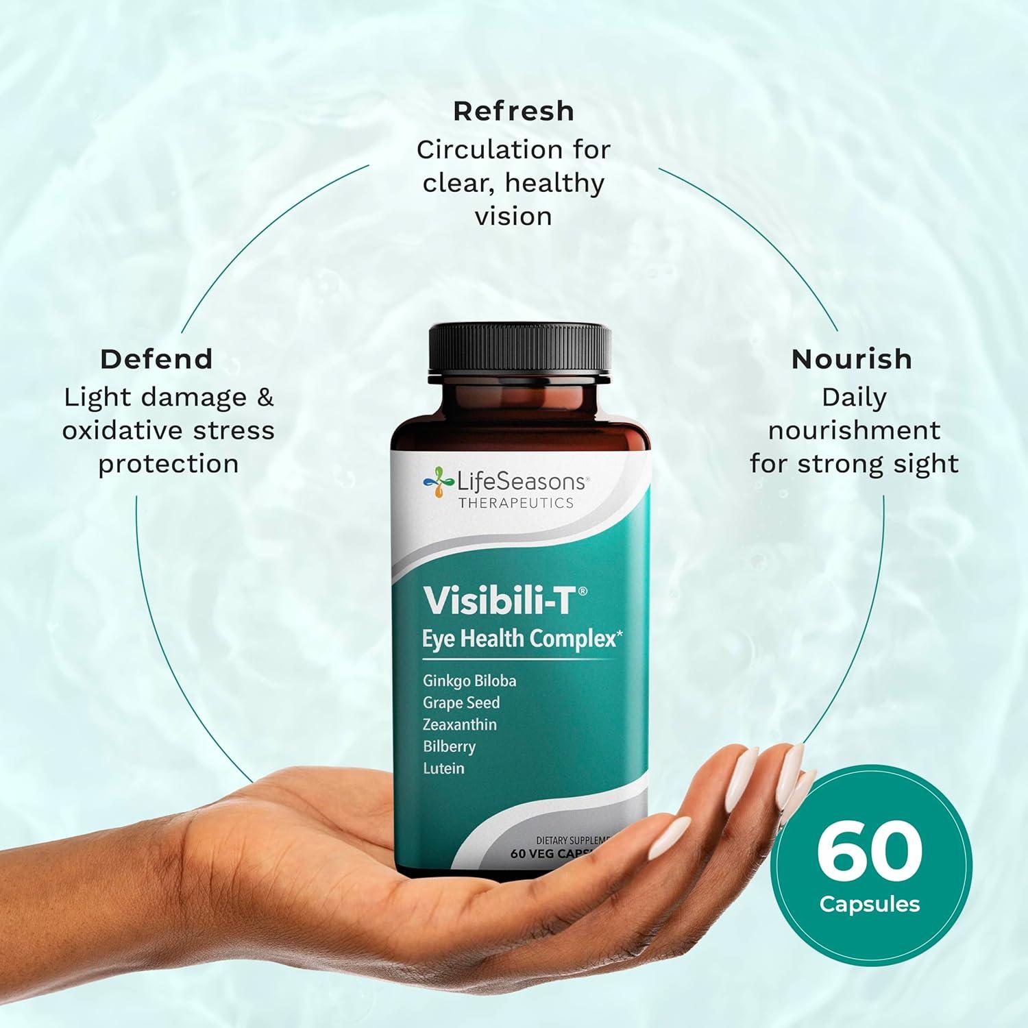 Visibili-T Suplemento Vitamínico Ocular LifeSeasons 60 Cápsulas