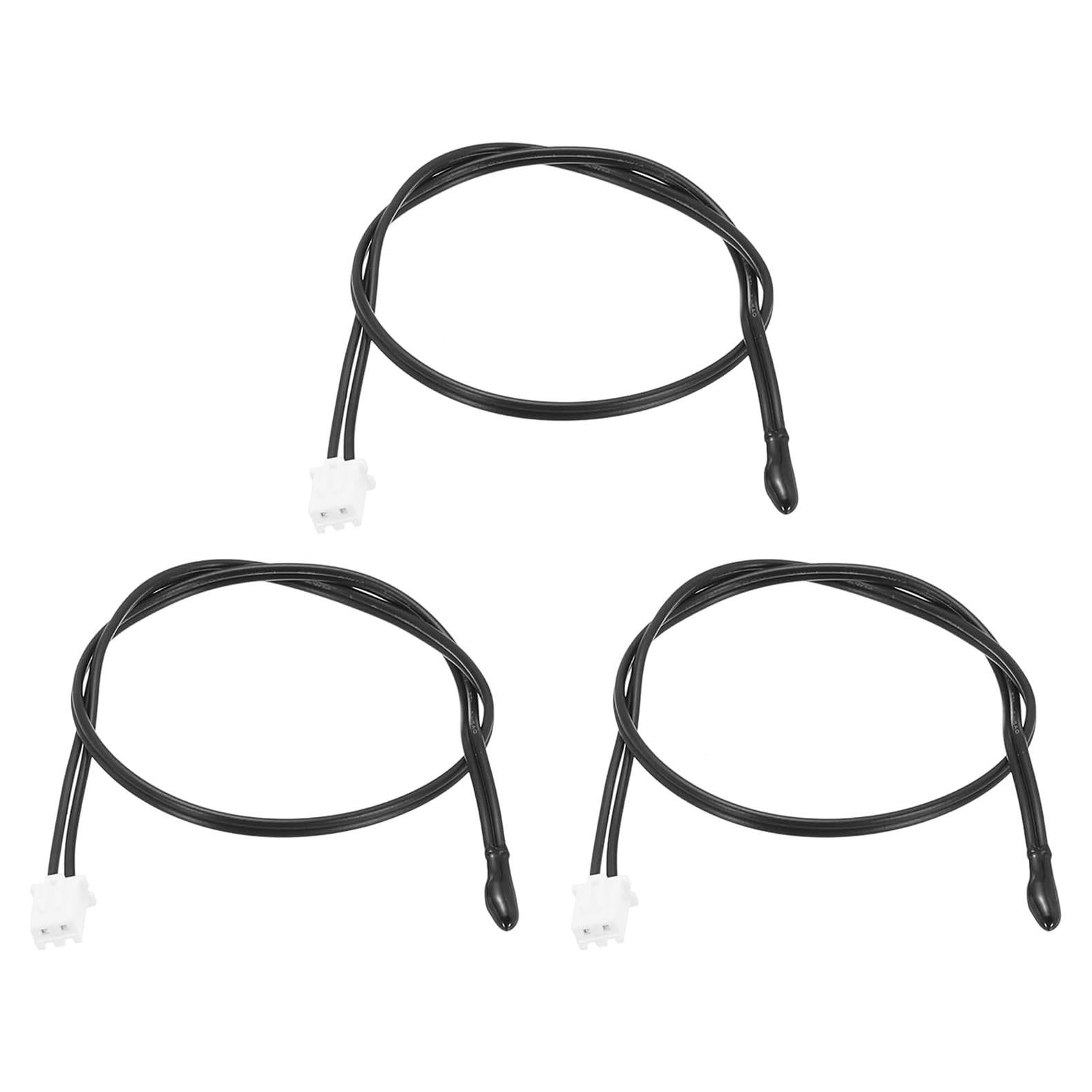 Sonda Térmica NTC uxcell 10K 30 cm Epoxi para Termómetro