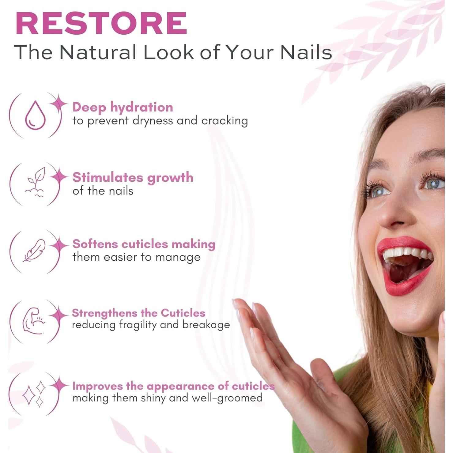 Pics Nails Aceite Profesional para Cutículas 12ML - Suavizante Berries