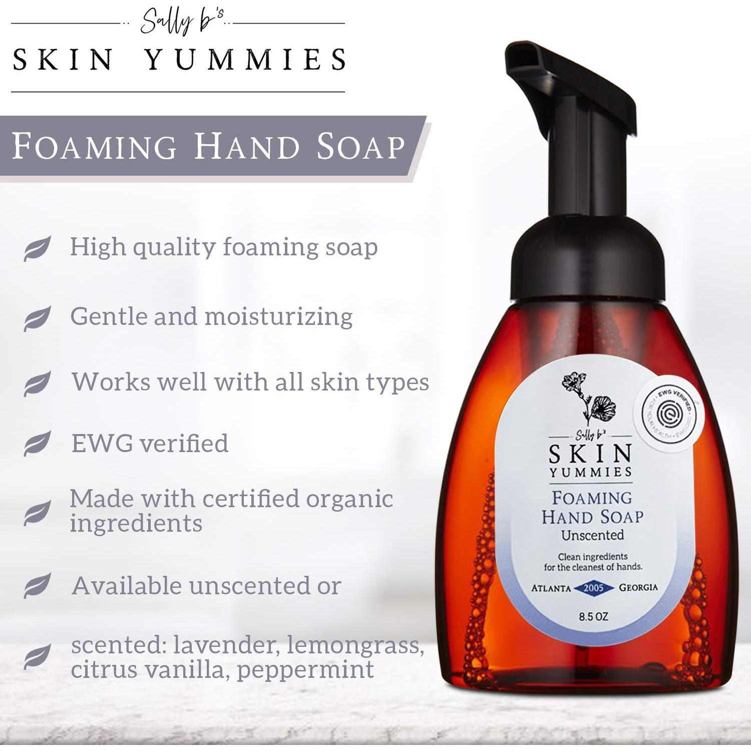 Jabón Espumoso de Manos Sally B - Cítricos y Vainilla 250ml