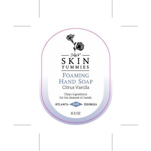 Jabón Espumoso de Manos Sally B - Cítricos y Vainilla 250ml