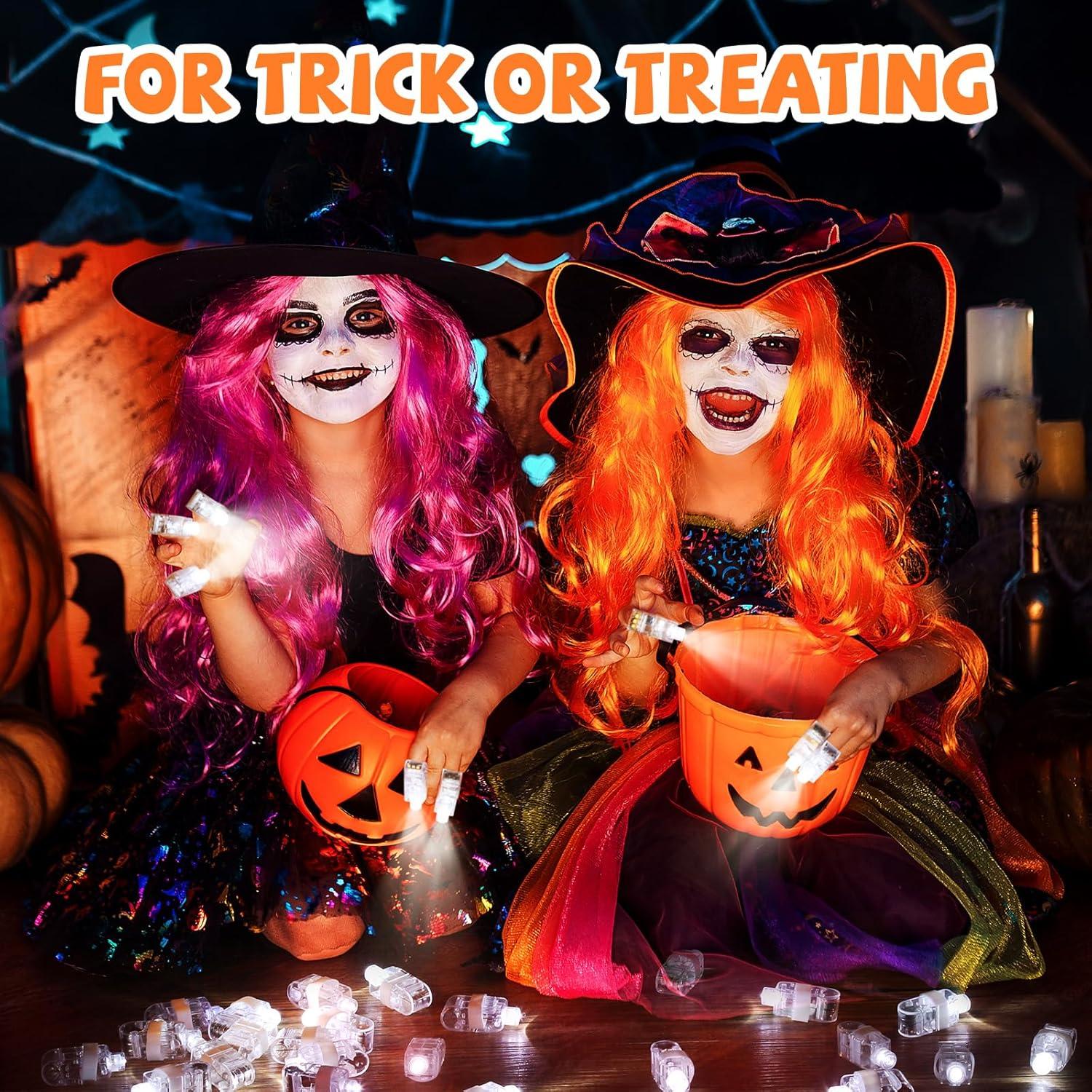 Luces de Dedo LED California Cade - 50 Piezas Blancas