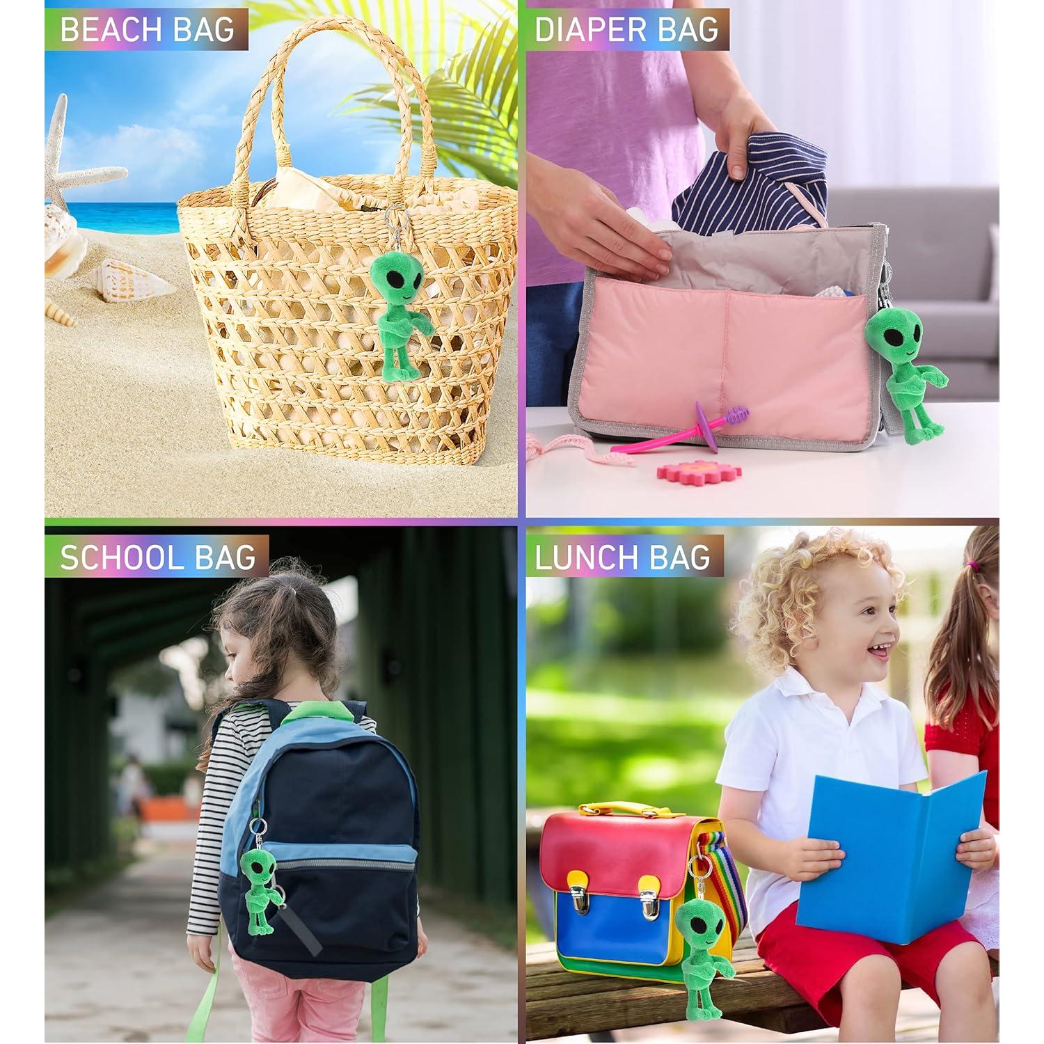 Llave de Peluche Alienígena DolliBu 12.7 cm Verde